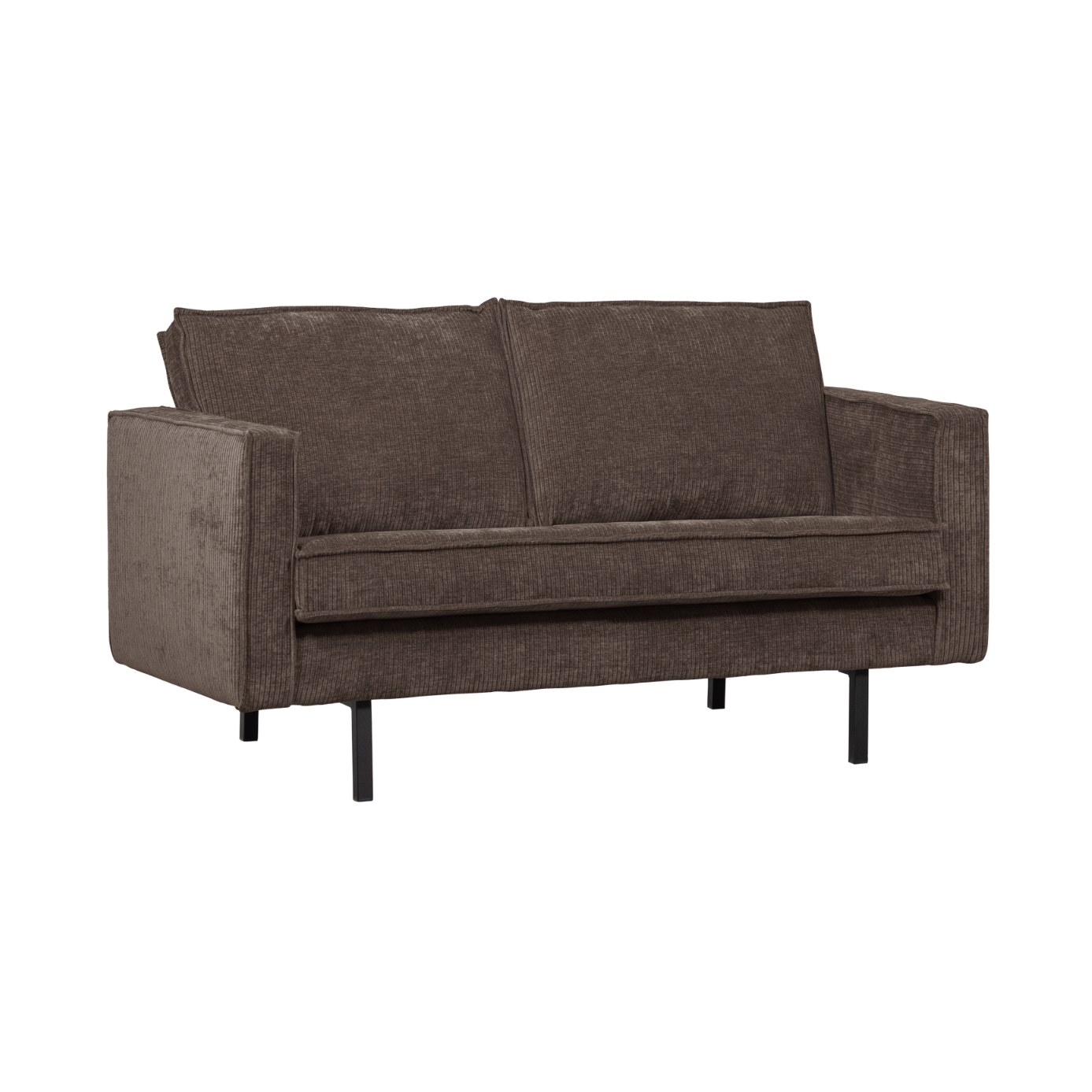 Sofa 2-osobová RODEO hnedý zamat