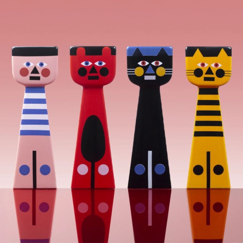 Svietnik ONDO červený