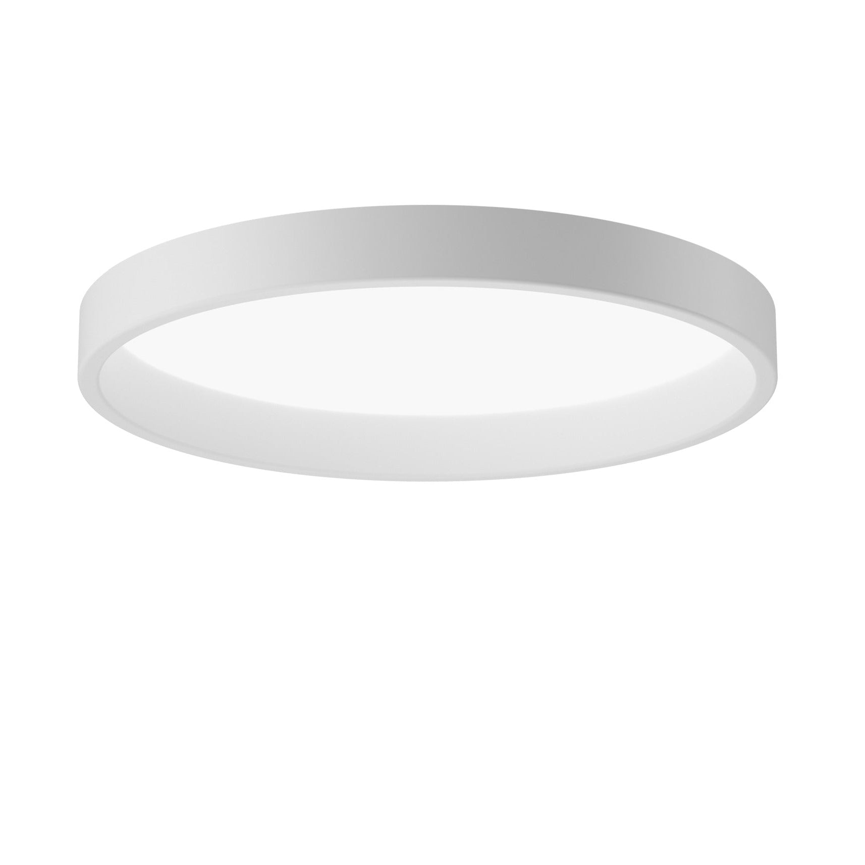 LP CIRCLE SEMI-RECESSED white recessed ceiling light
