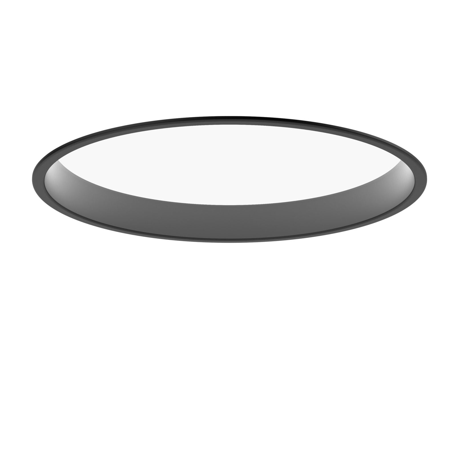 Podhľadový plafón LP CIRCLE RECESSED čierny