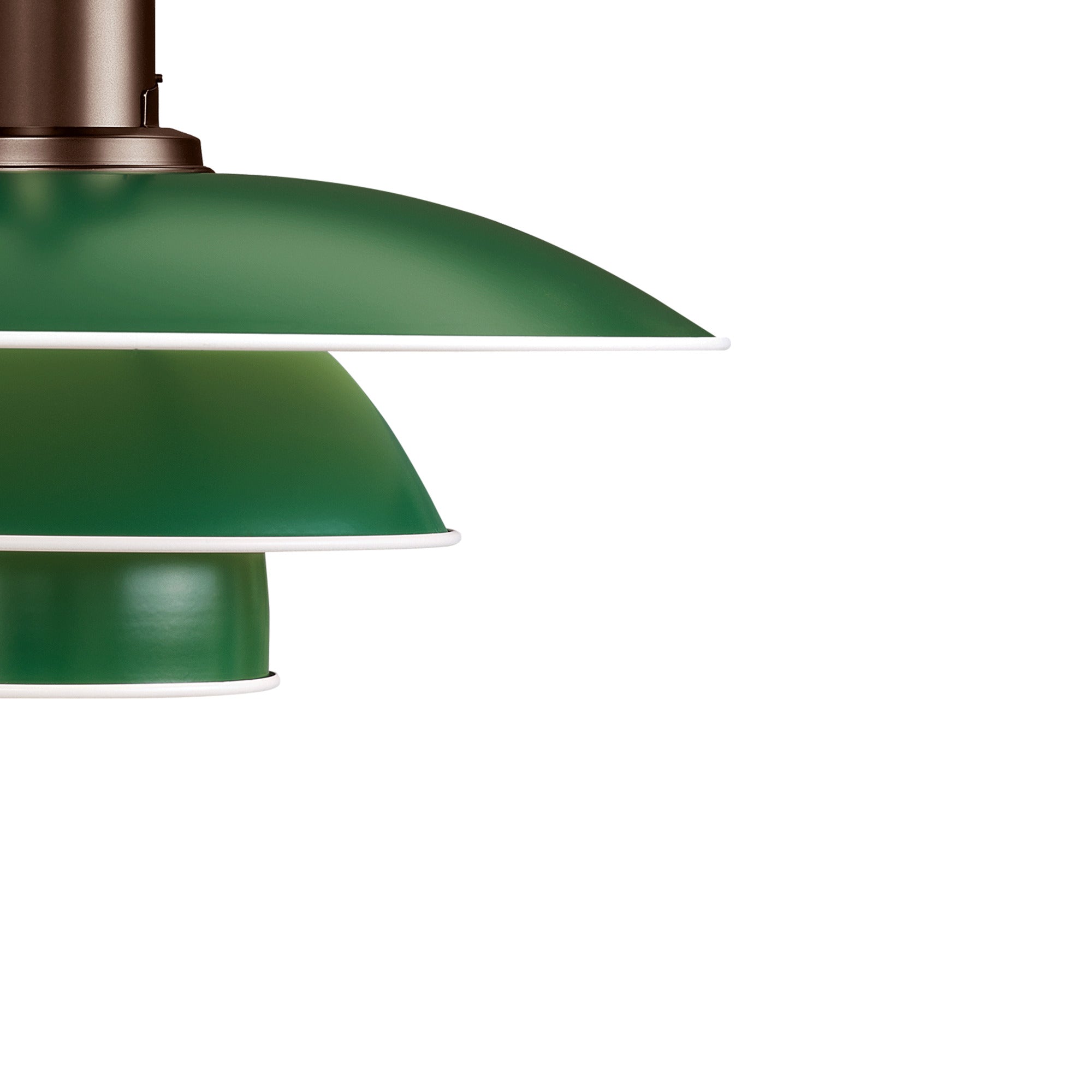 Závesná lampa PH 3½-3 METAL zelená