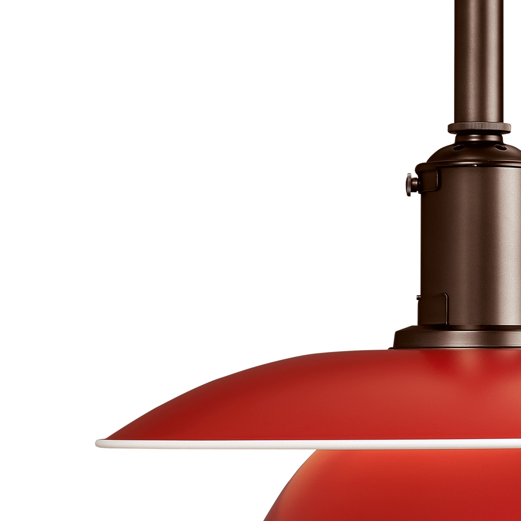 Závesná lampa PH 3½-3 METAL červená