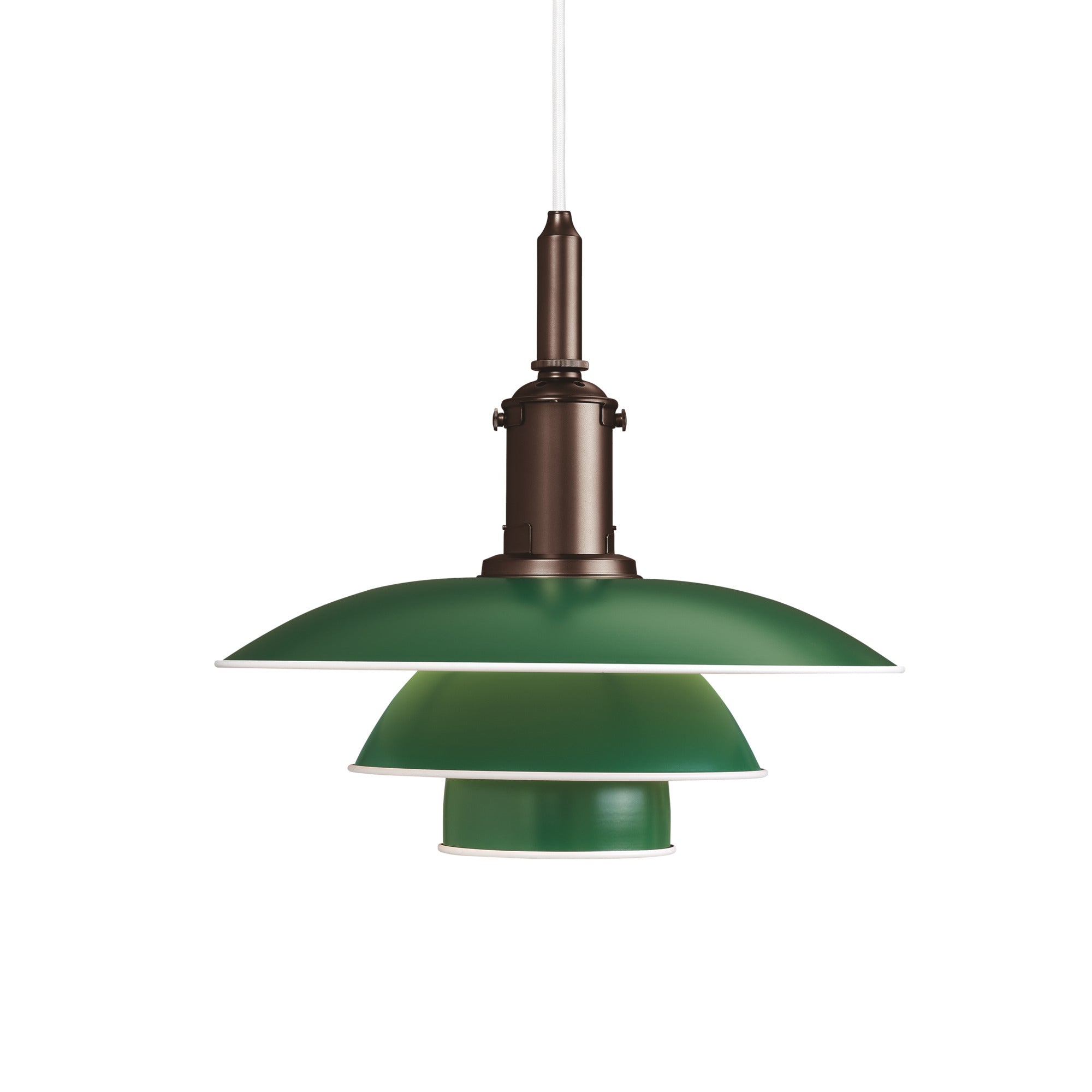 Závesná lampa PH 3½-3 METAL zelená