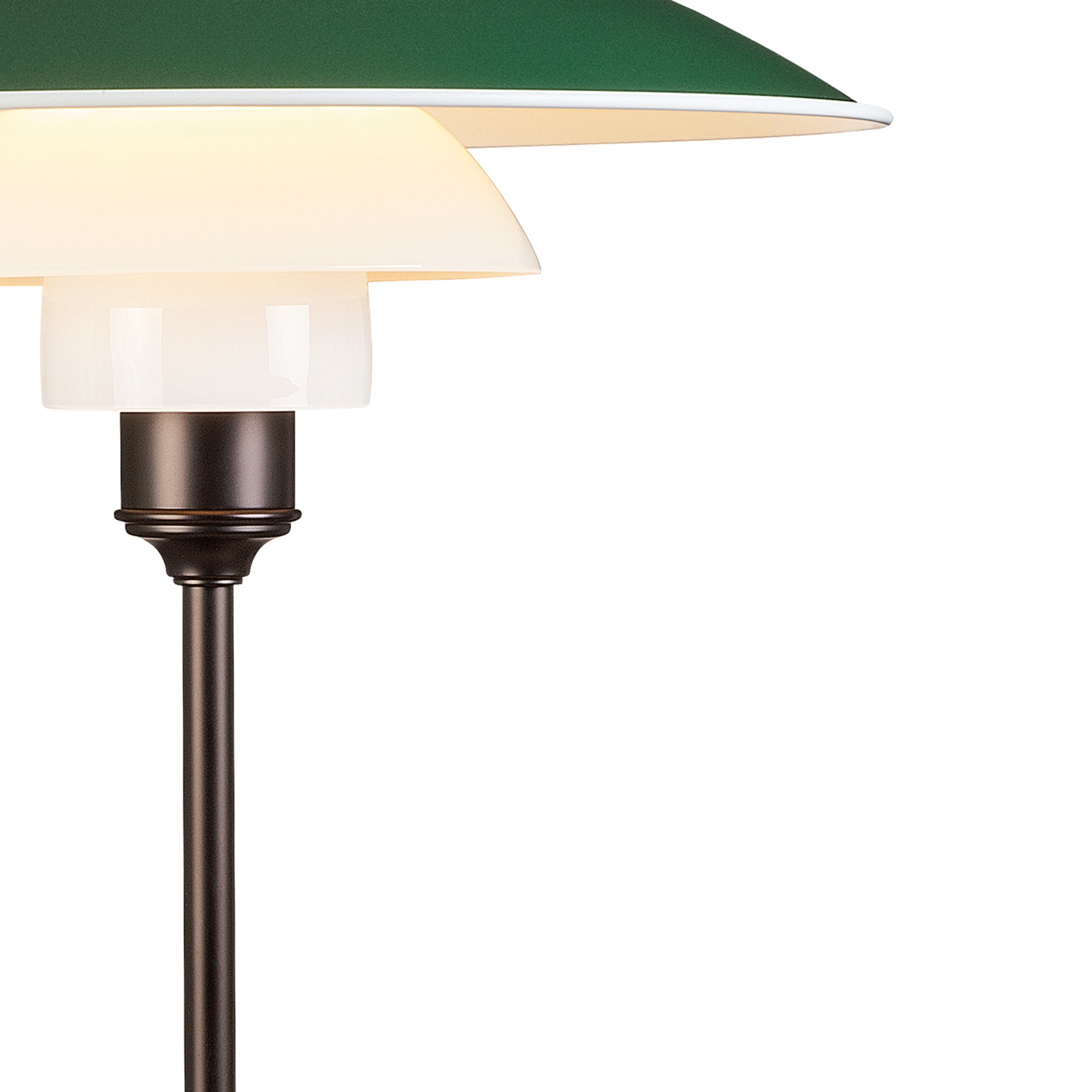 Stolná lampa PH 3½-2½ zelená