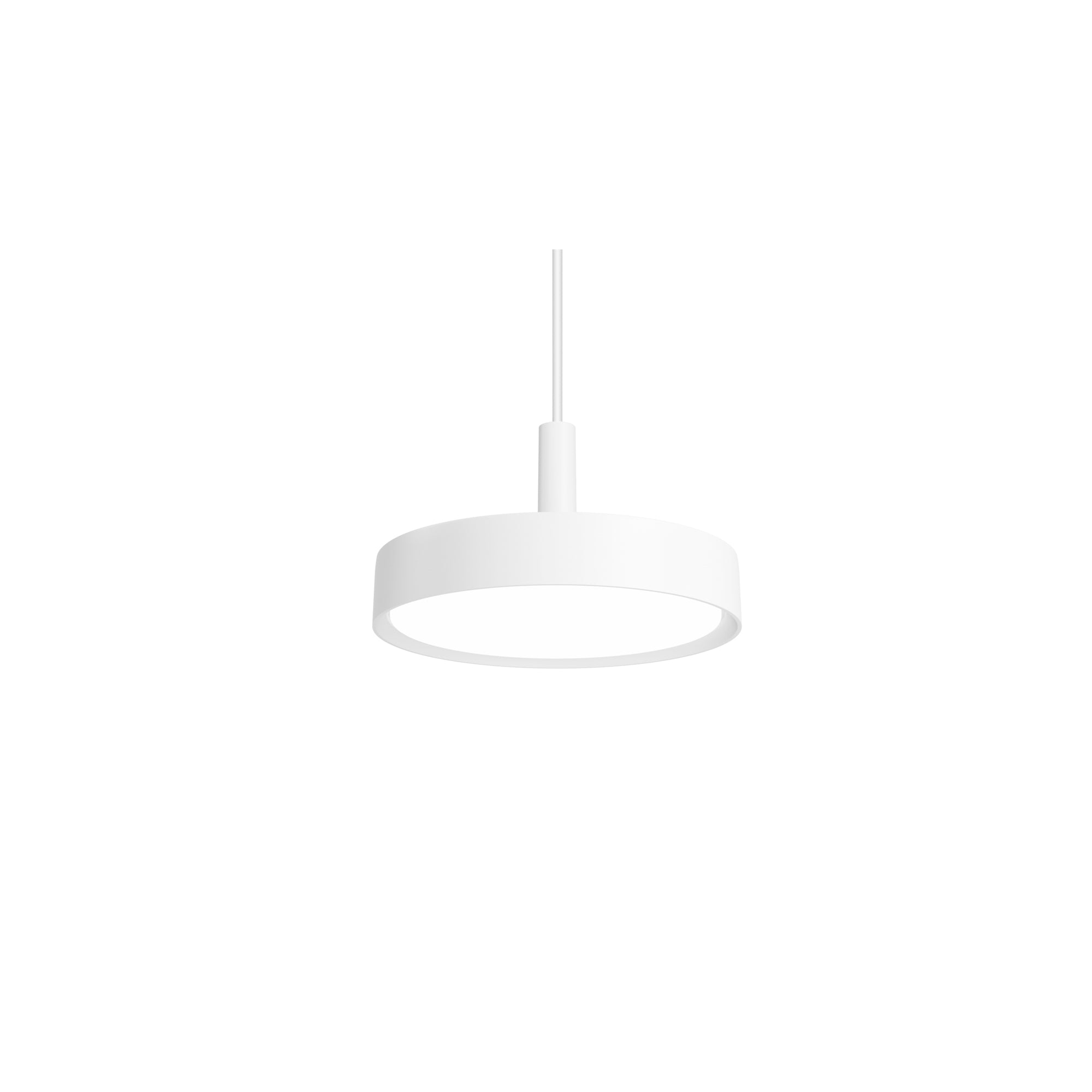 Závesná lampa LP SLIM ROUND biela
