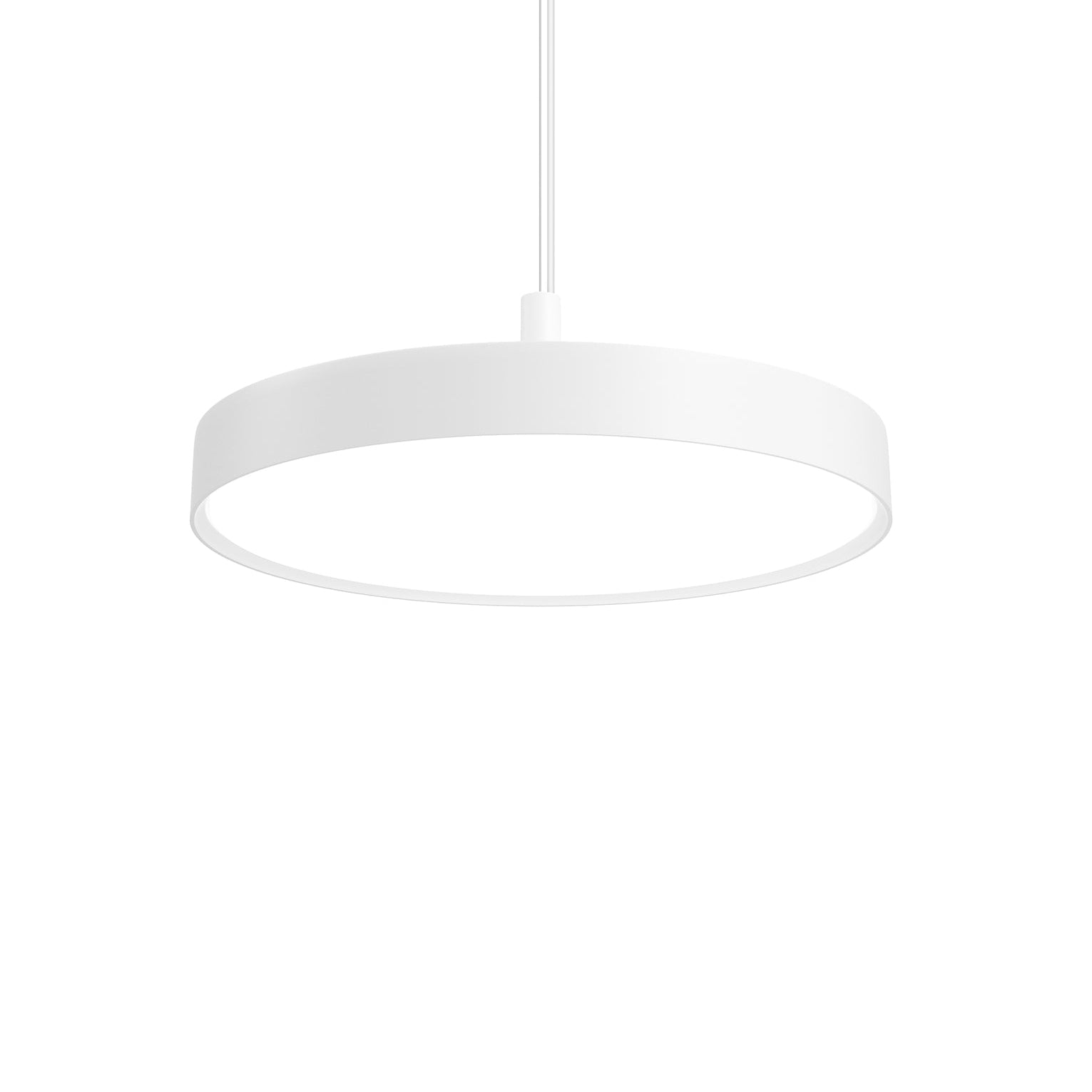 Závesná lampa LP SLIM ROUND biela