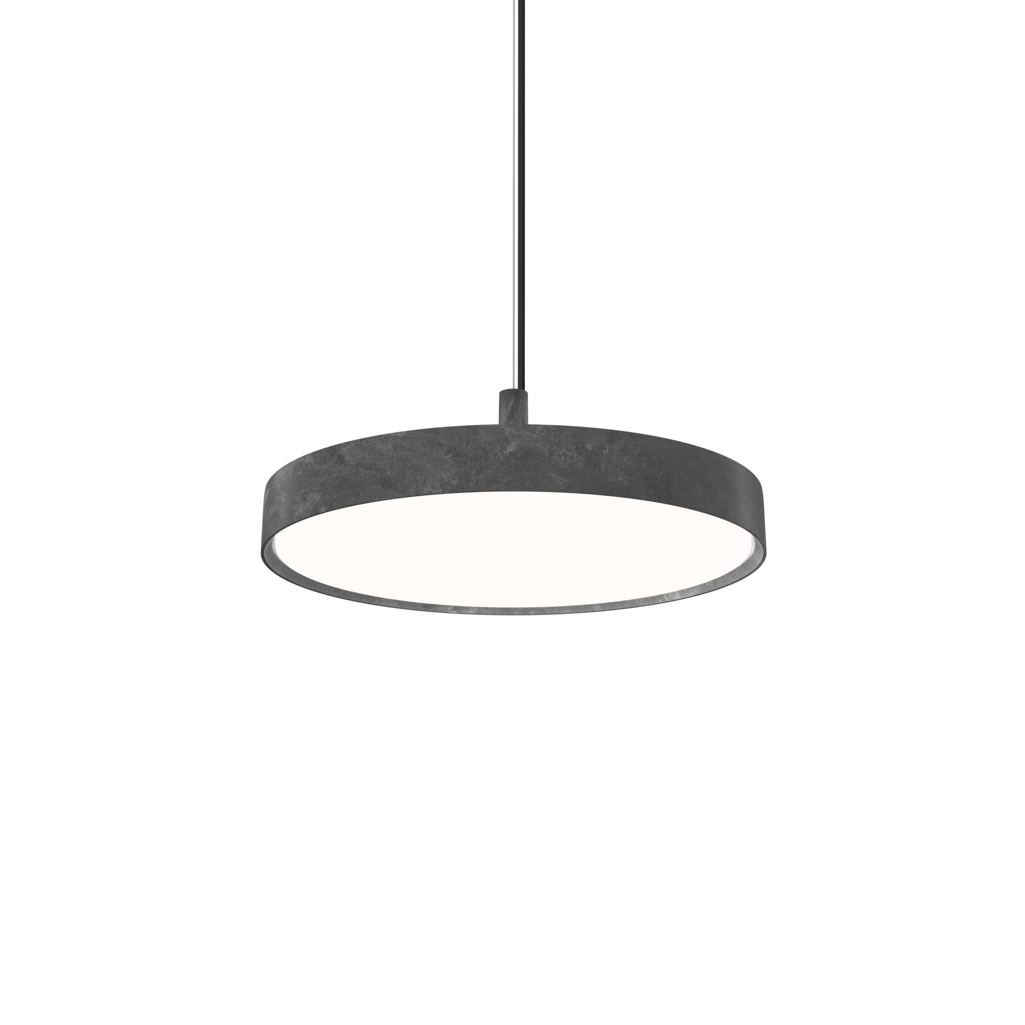 Závesná lampa LP SLIM surové hliník