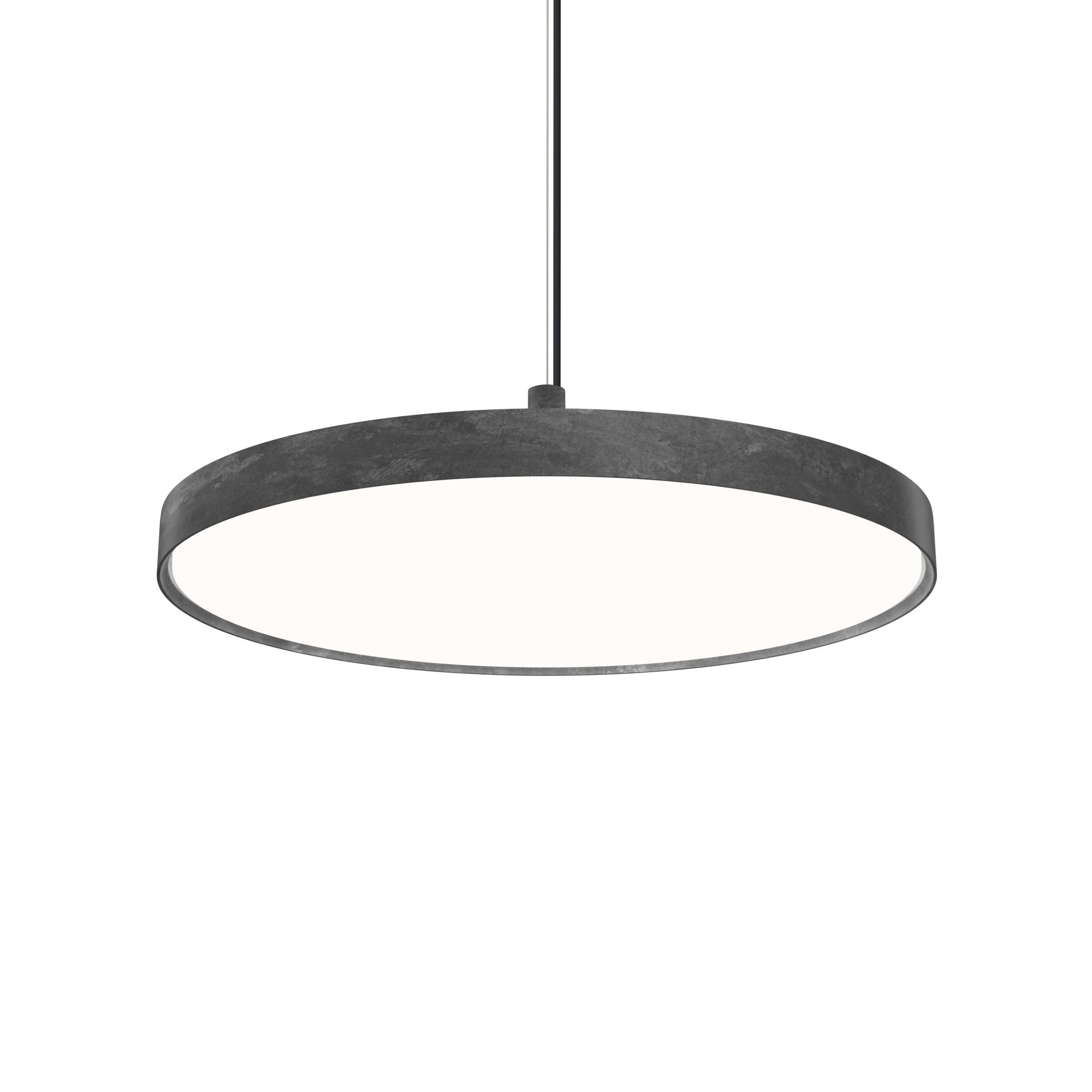 Závesná lampa LP SLIM surové hliník