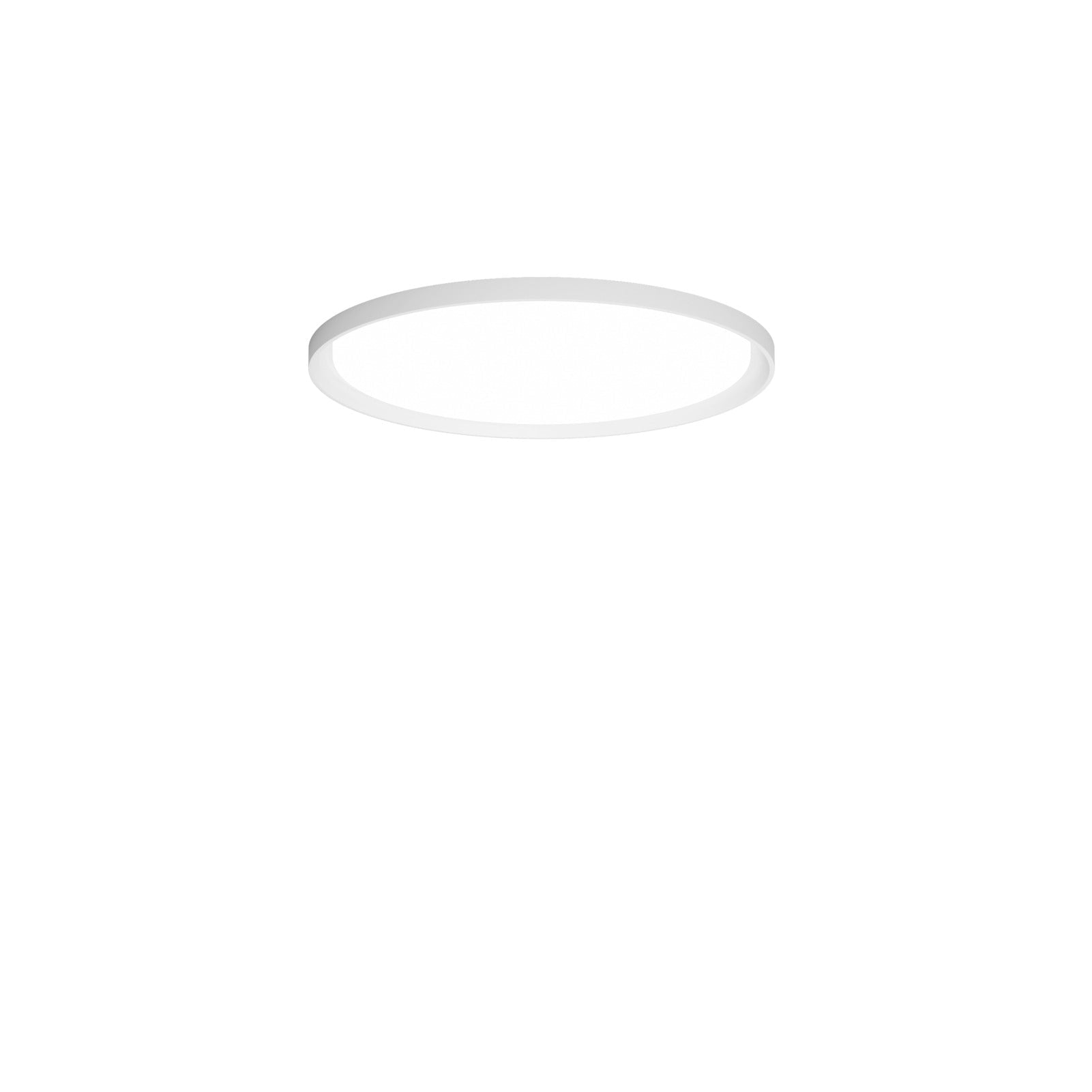 Biely podhľadový plafón LP SLIM ROUND RECESSED