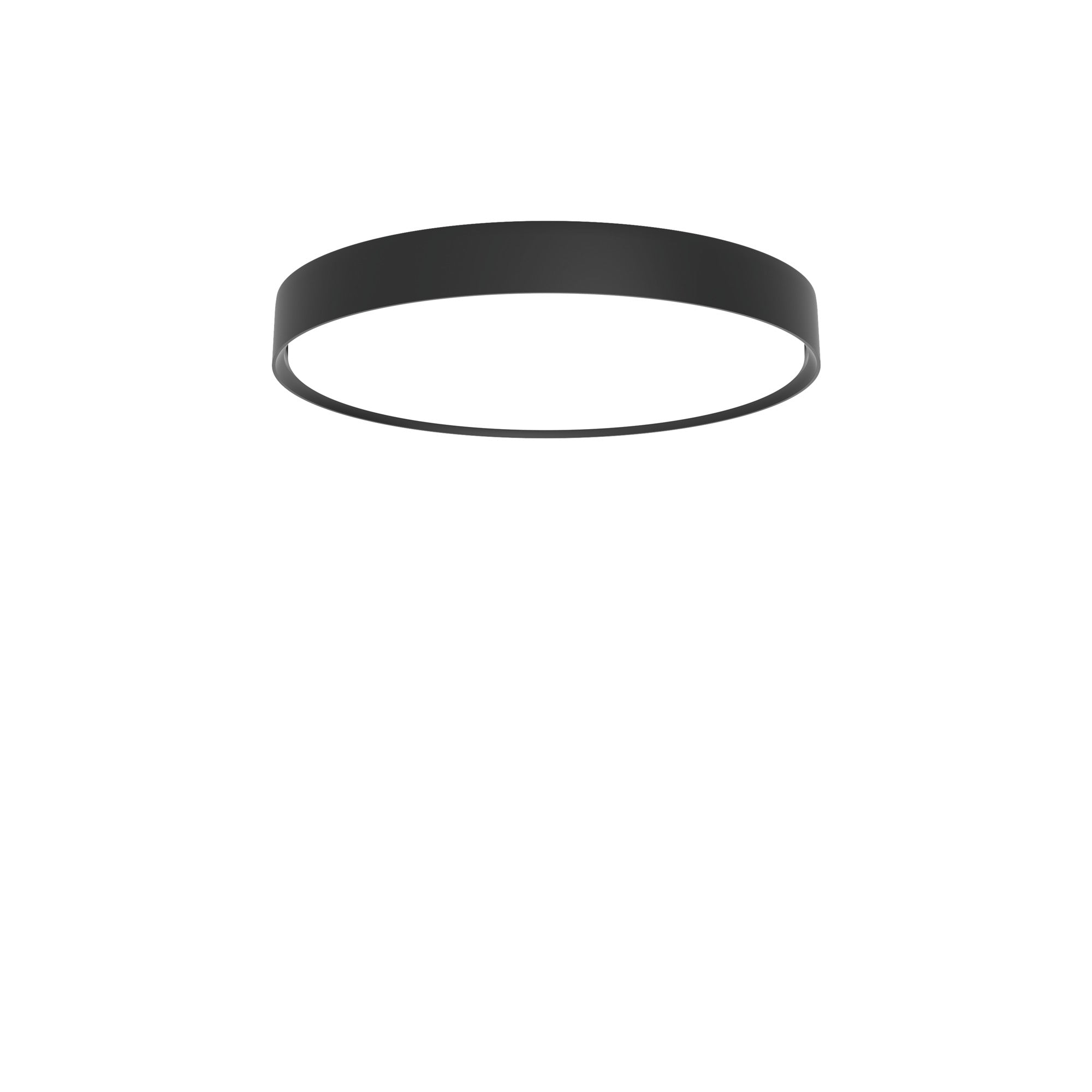 LP SLIM ROUND black ceiling lamp