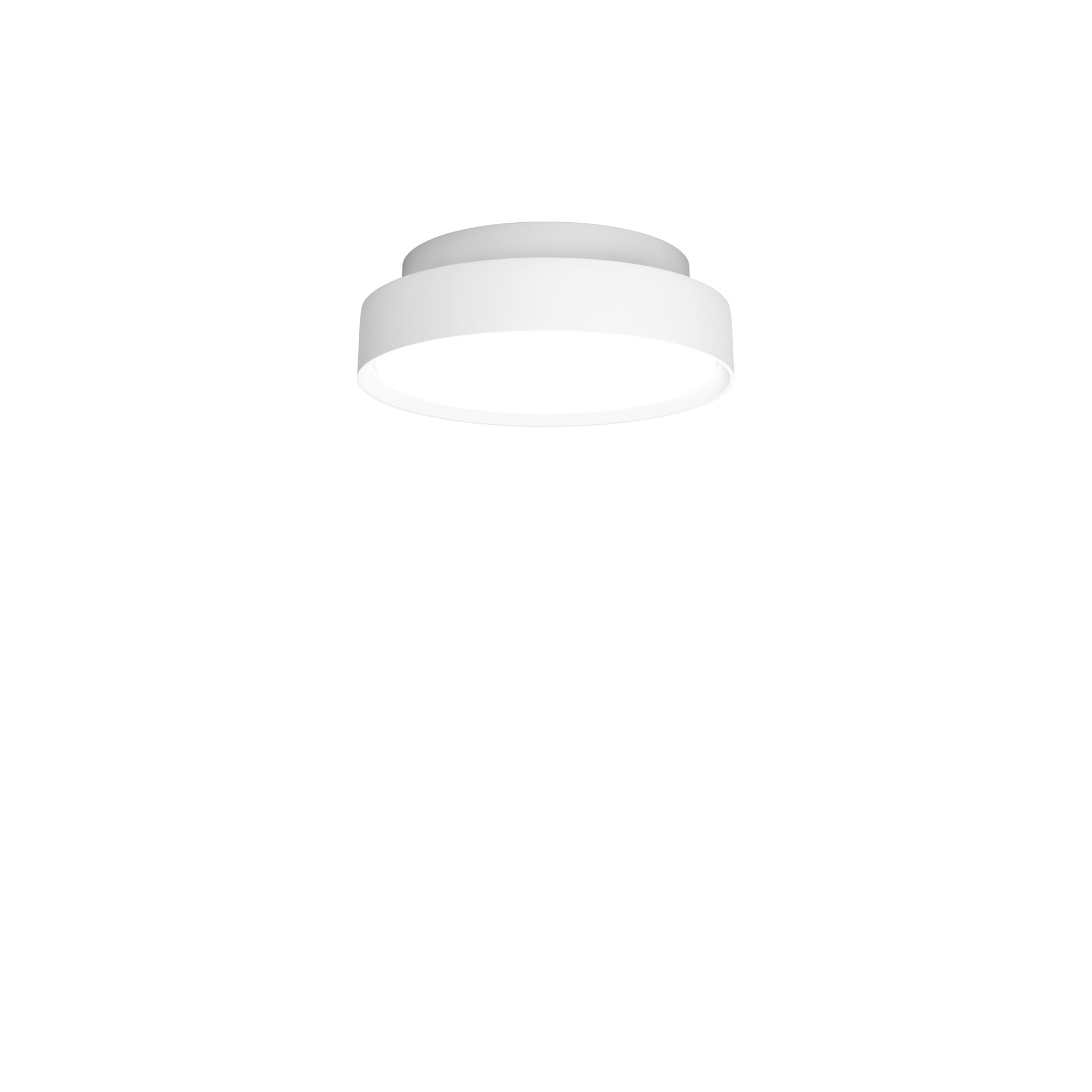 LP SLIM ROUND white ceiling lamp