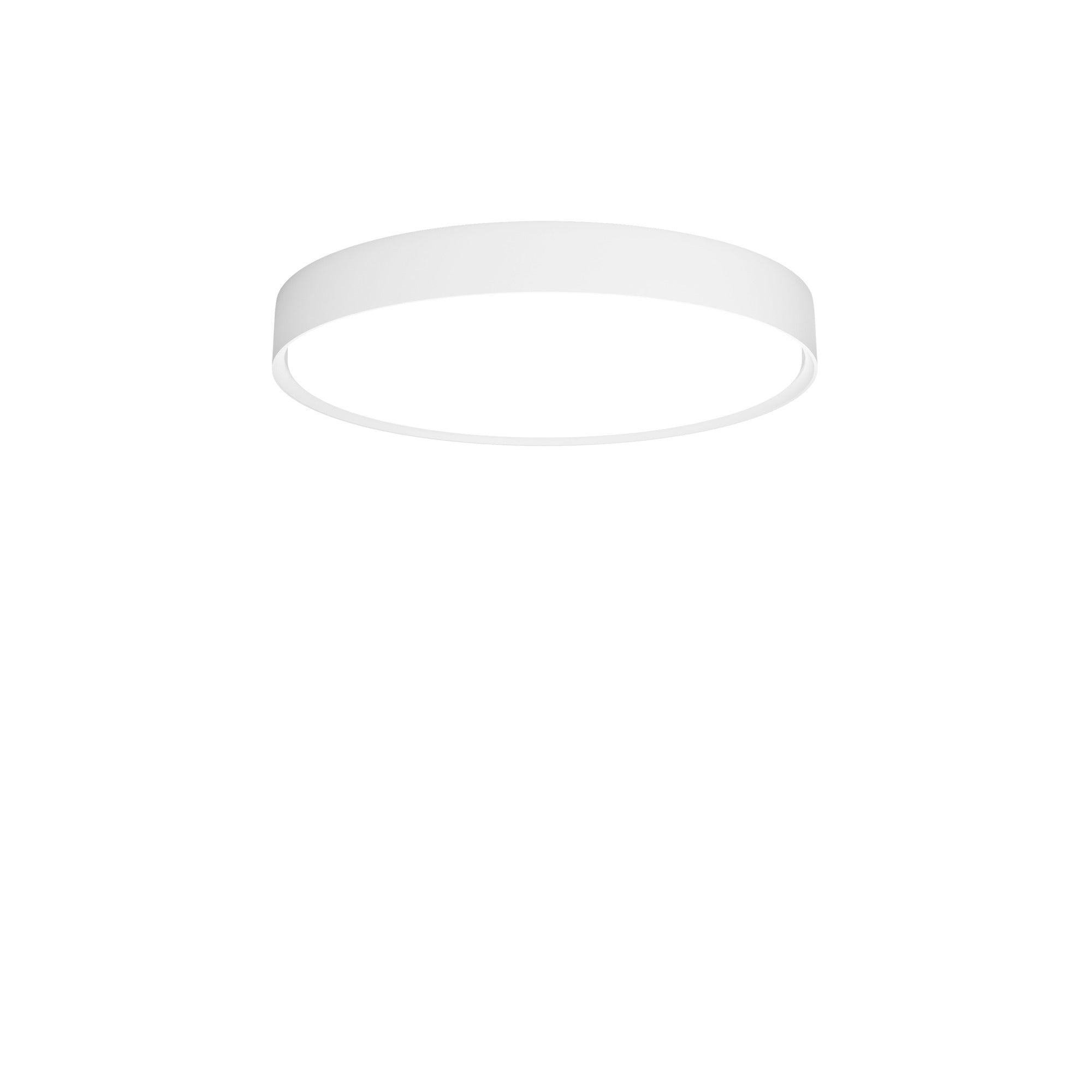 LP SLIM ROUND SEMI-RECESSED ceiling light white