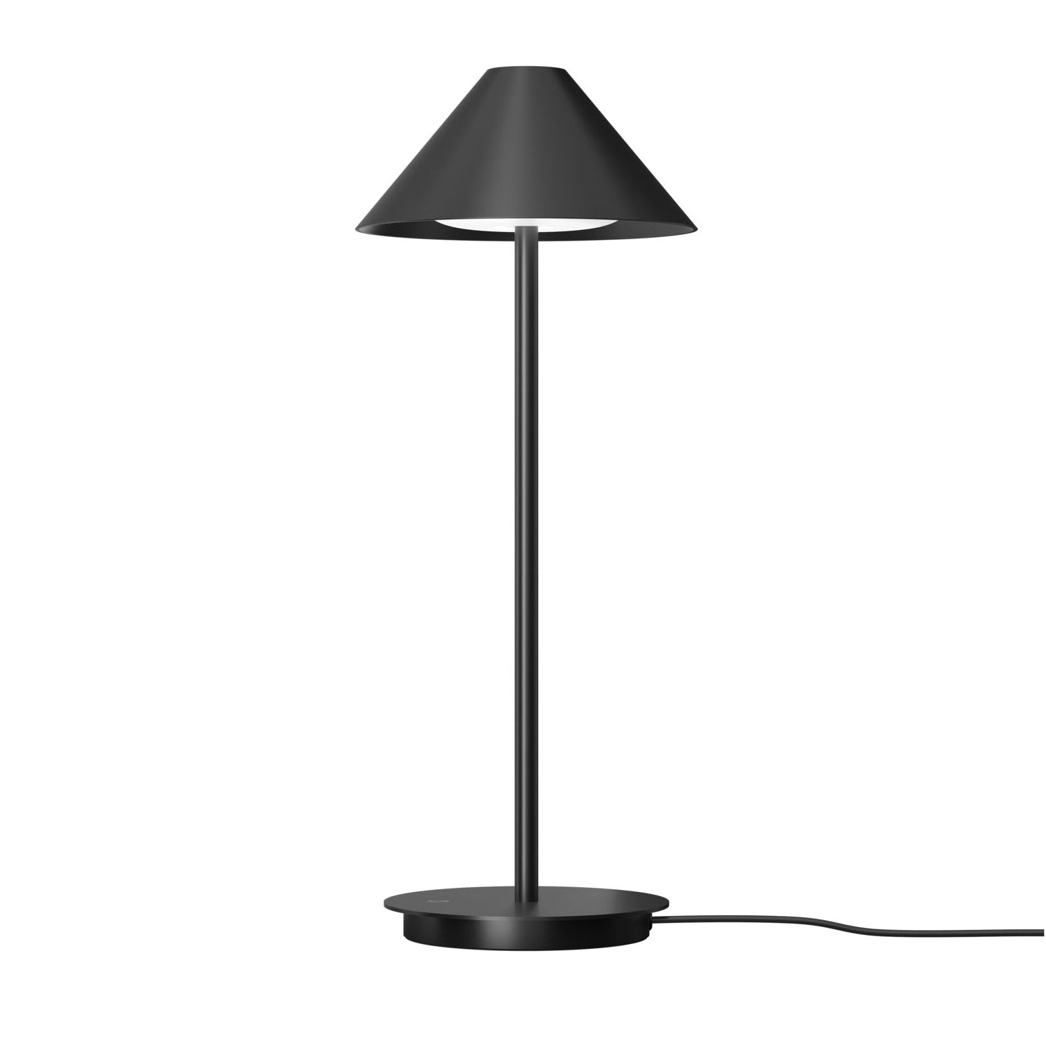 Stolná lampa KEGLEN čierna