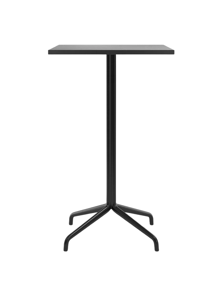 HARBOUR black bar table oak veneer