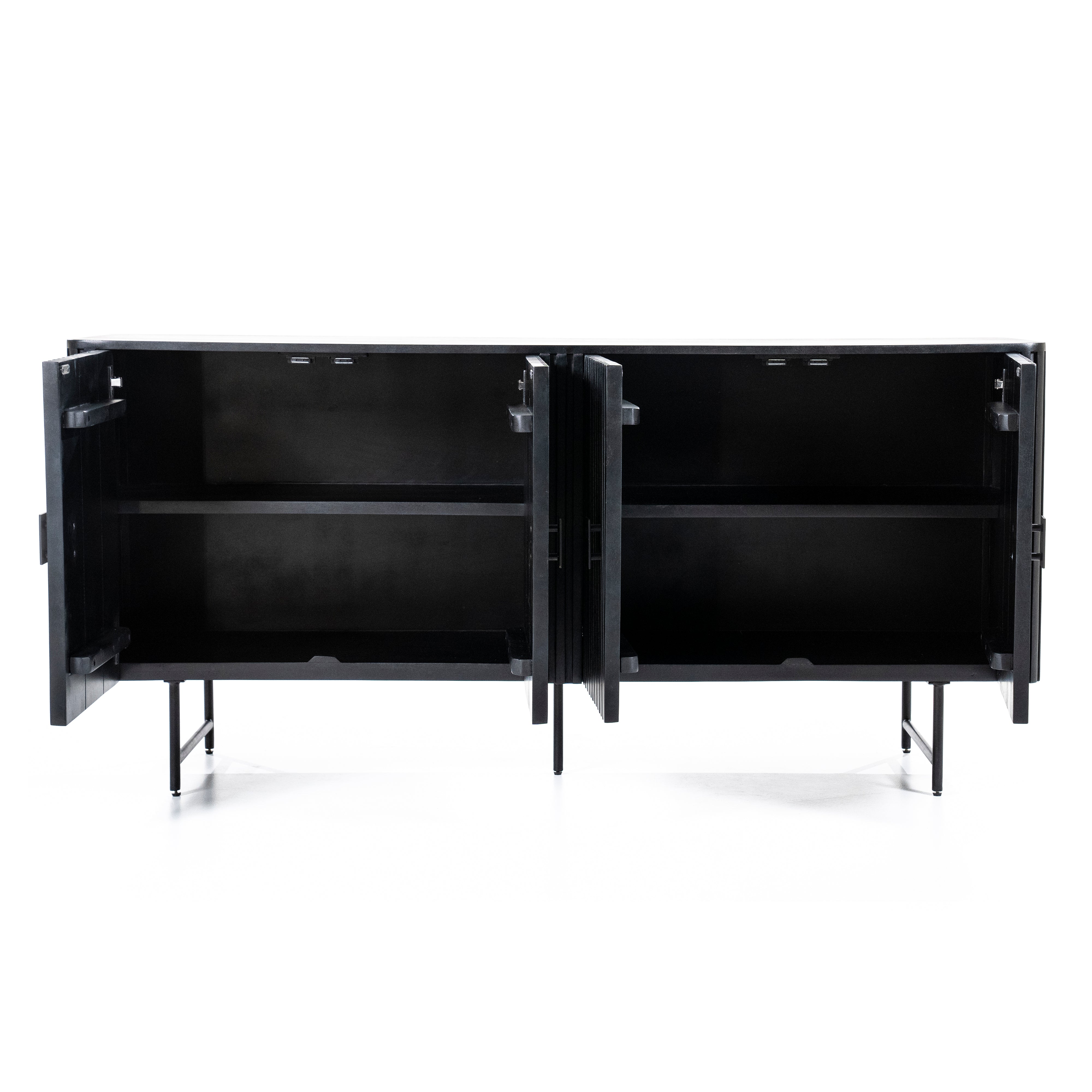 Komoda REMI čierne mango drevo