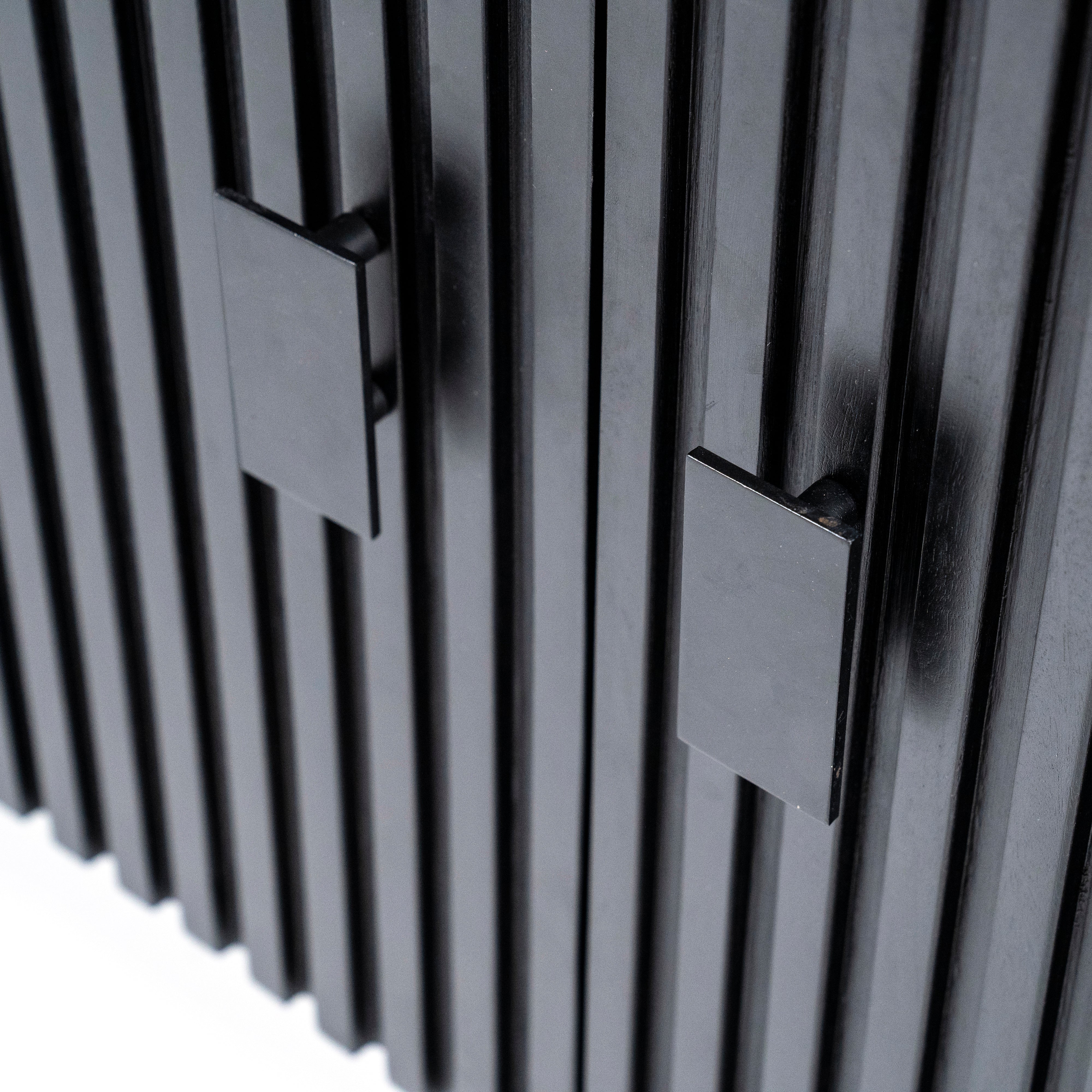 Komoda REMI čierne mango drevo