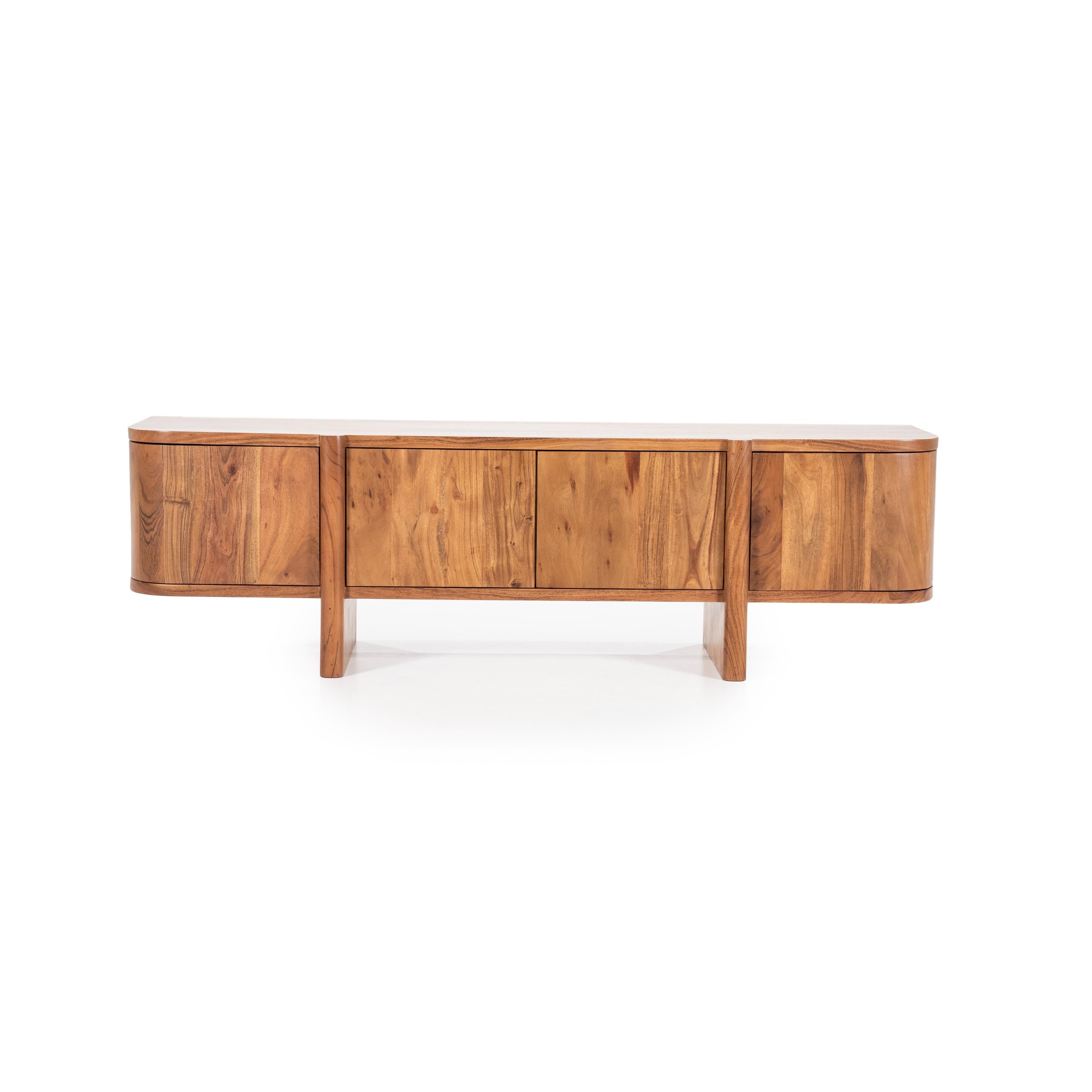 JULIAN TV cabinet acacia wood