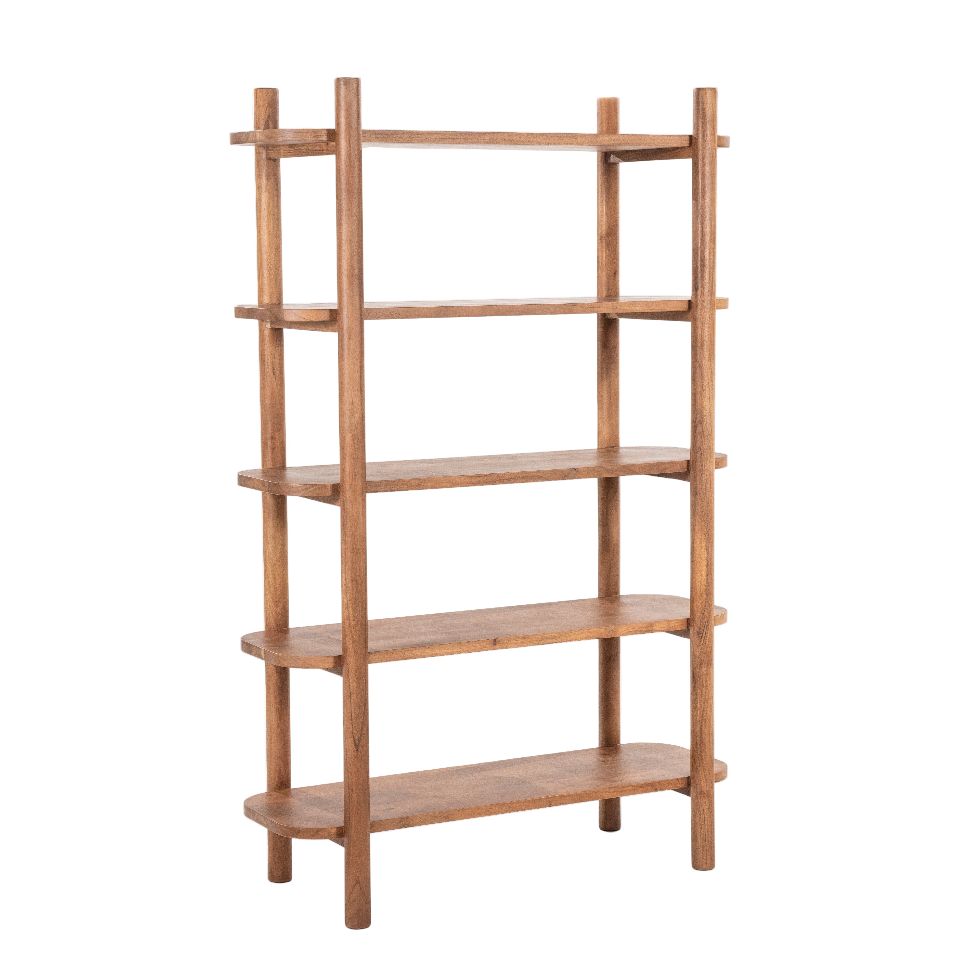 Regál JULIAN akáciové drevo