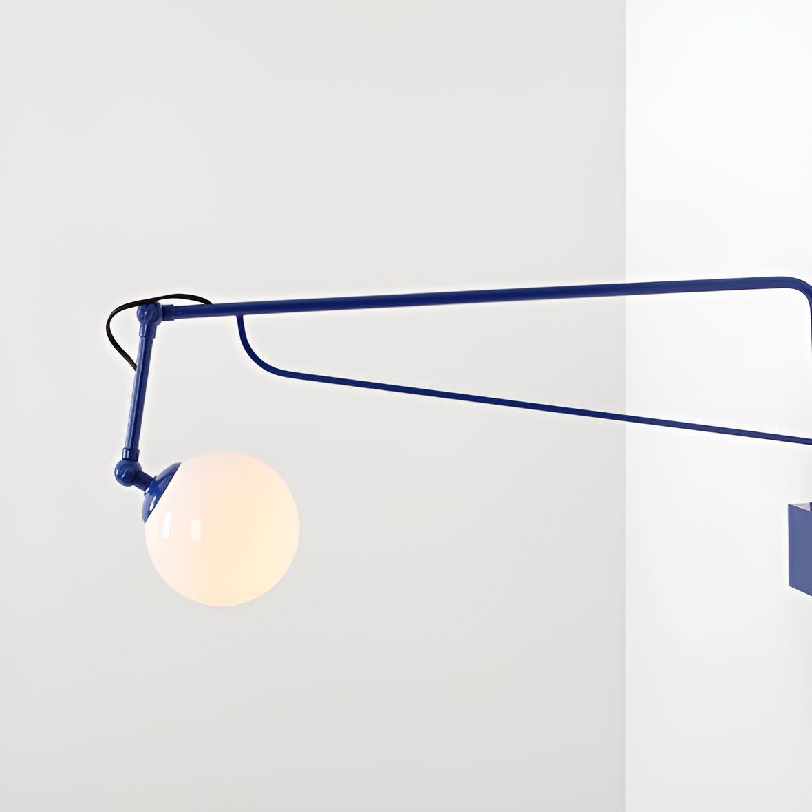 Adjustable Wall Lamp with Arm SOHO COBALT Blue