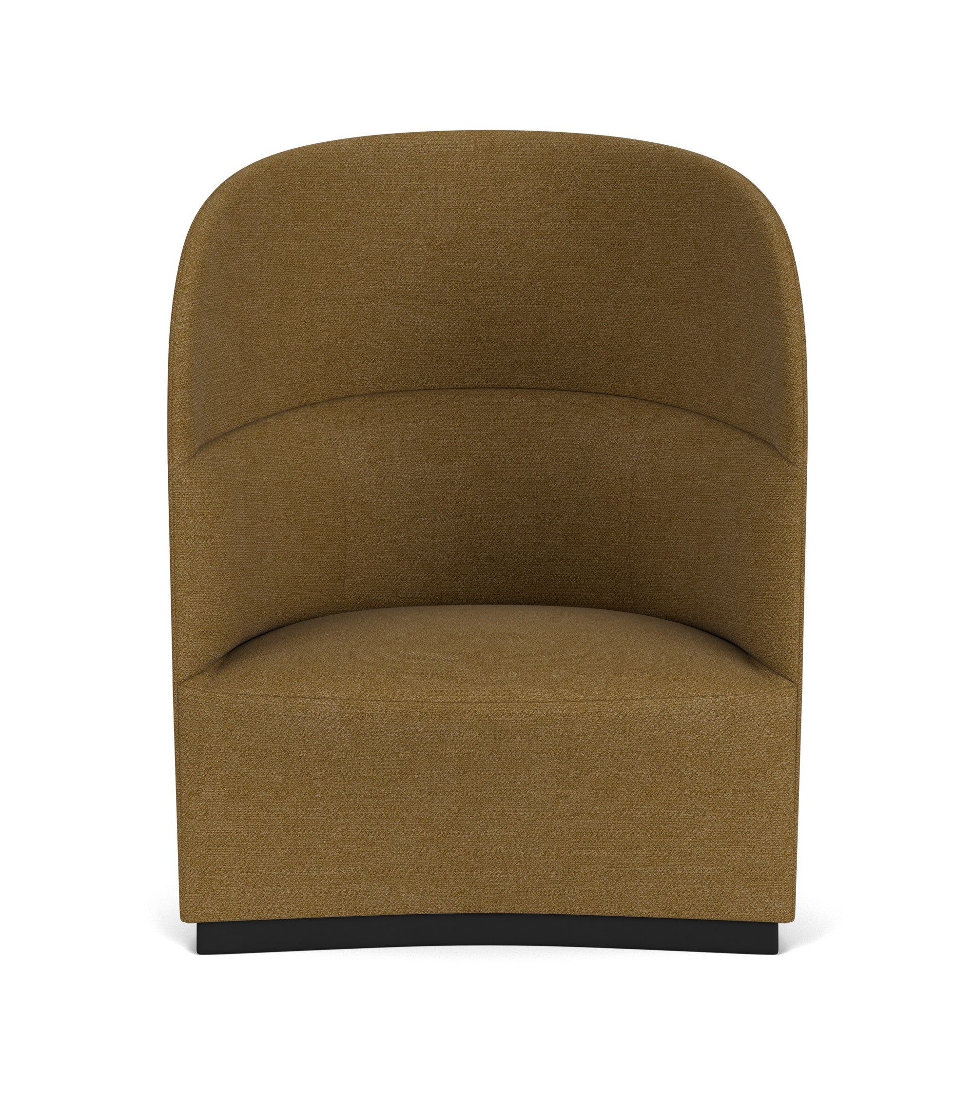 TEAROOM mustard high-back armchair