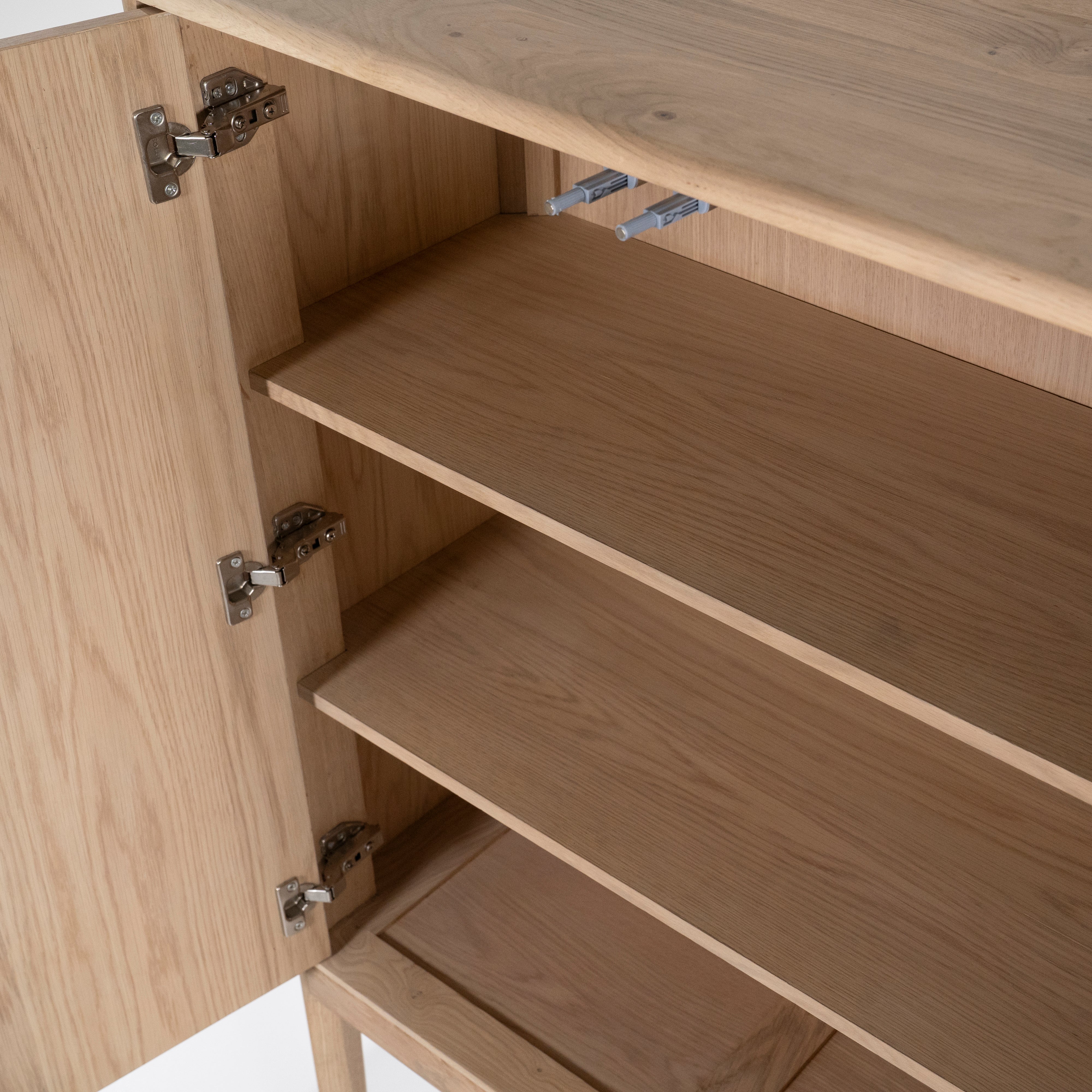 Regál HARVEY dubové drevo