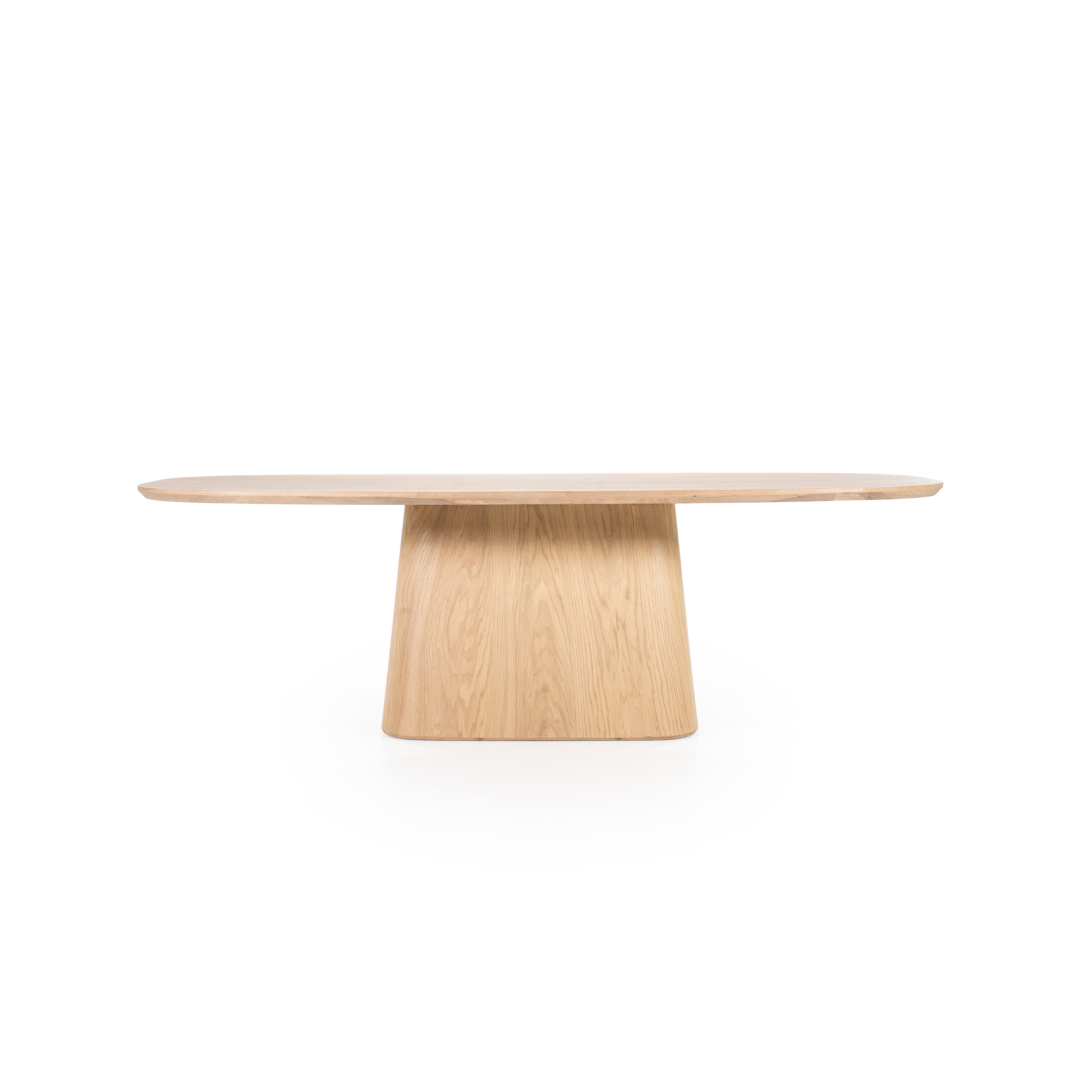 Oval Table NOLA Oak Veneer