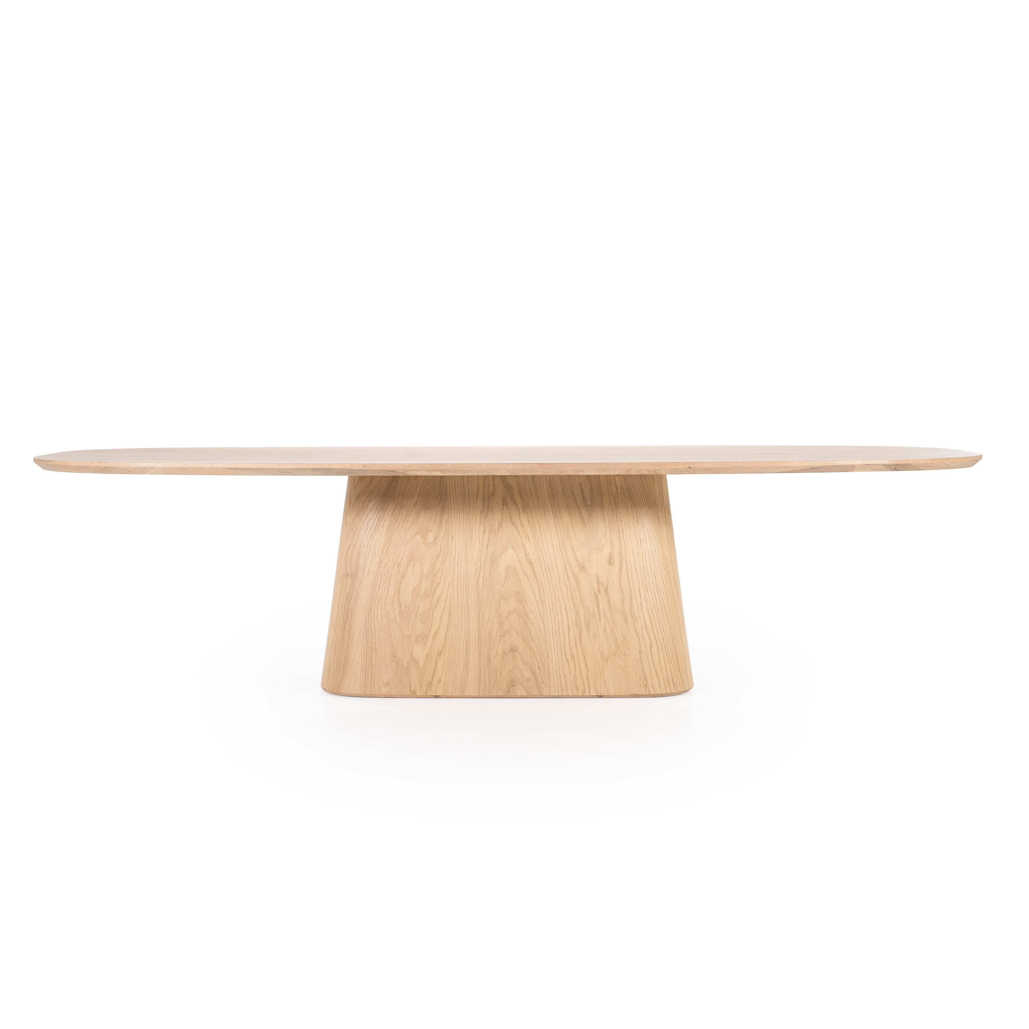 Oval Table NOLA Oak Veneer