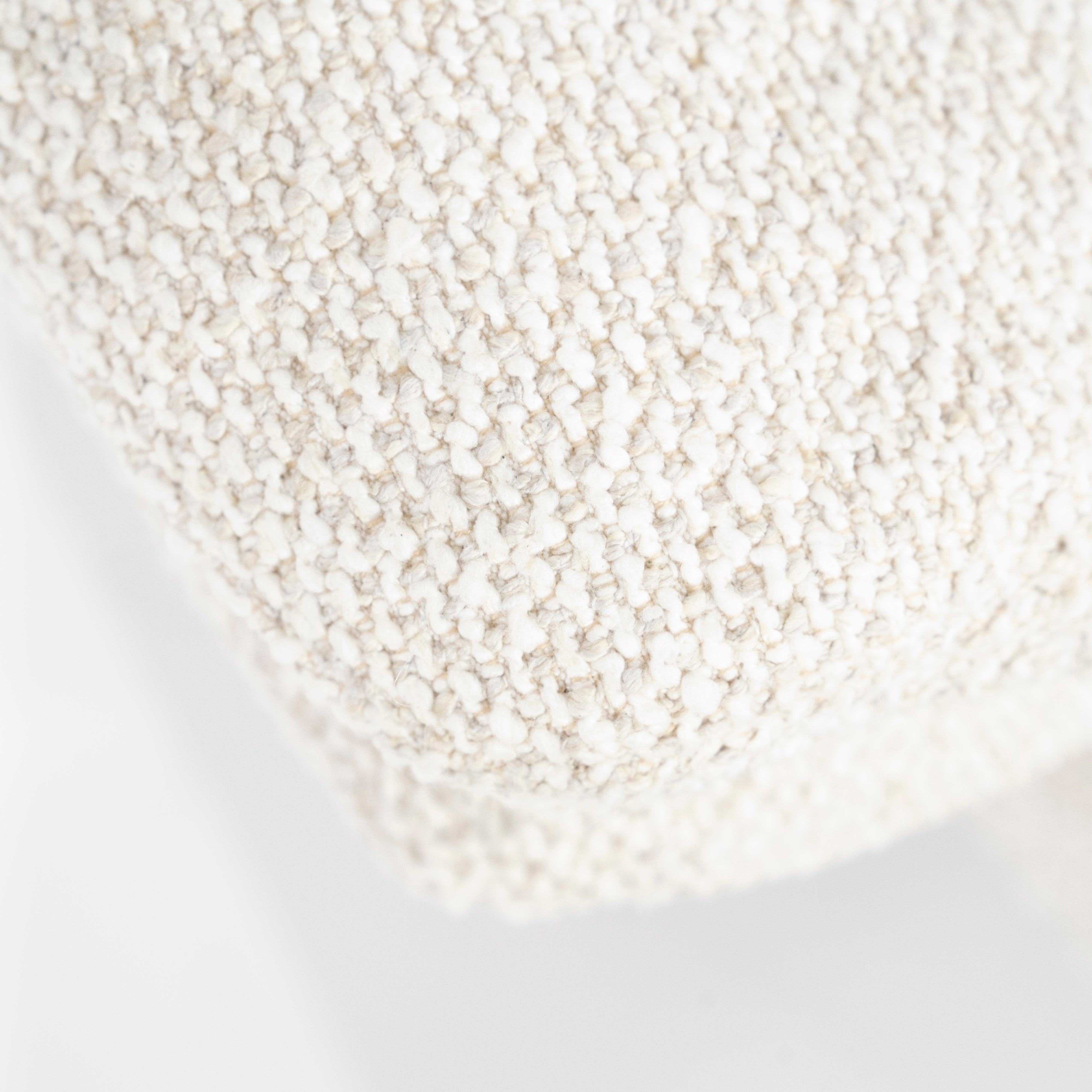 Fotel s podnožkou CALEB béžový s čiernym podstavcom