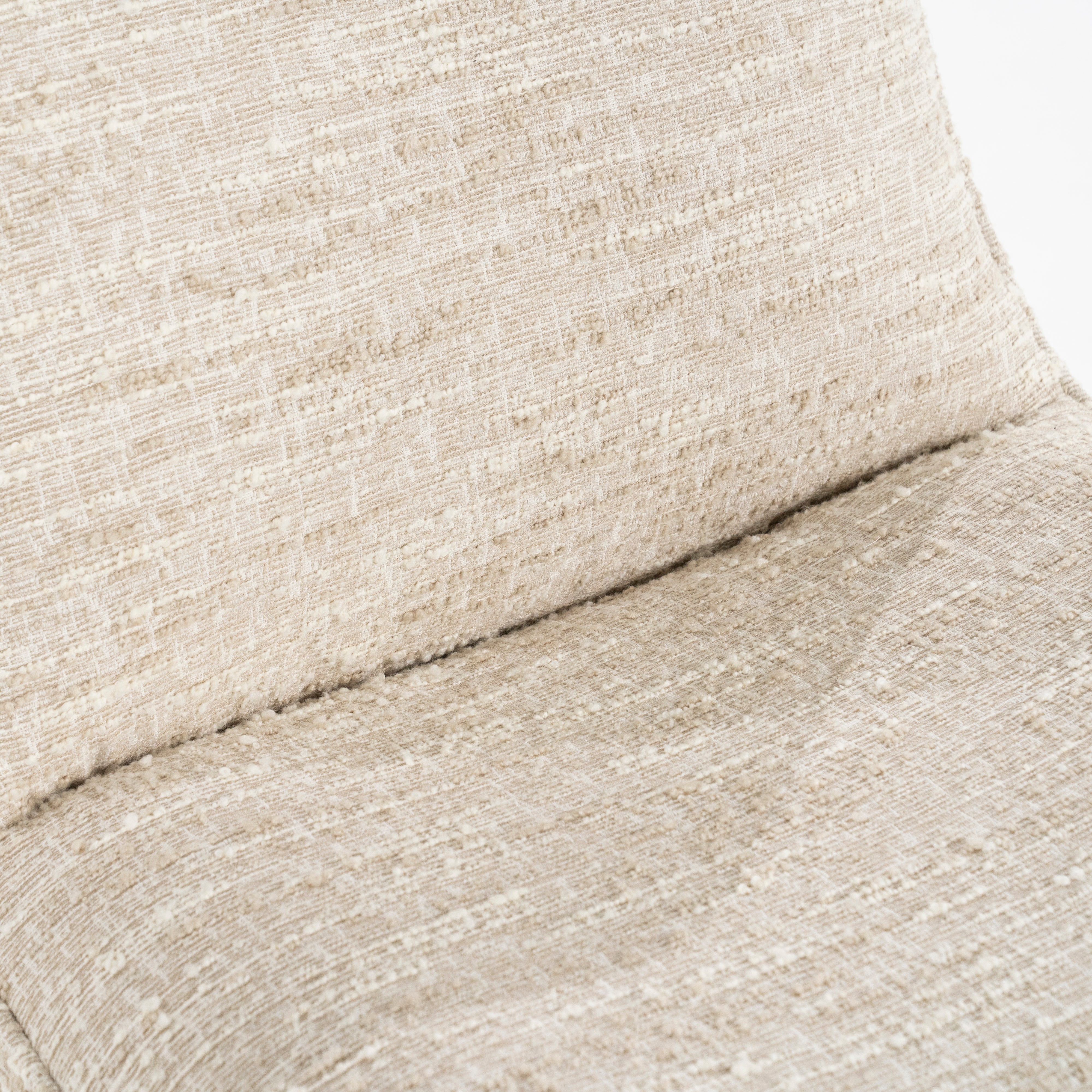 LOYS beige swivel armchair
