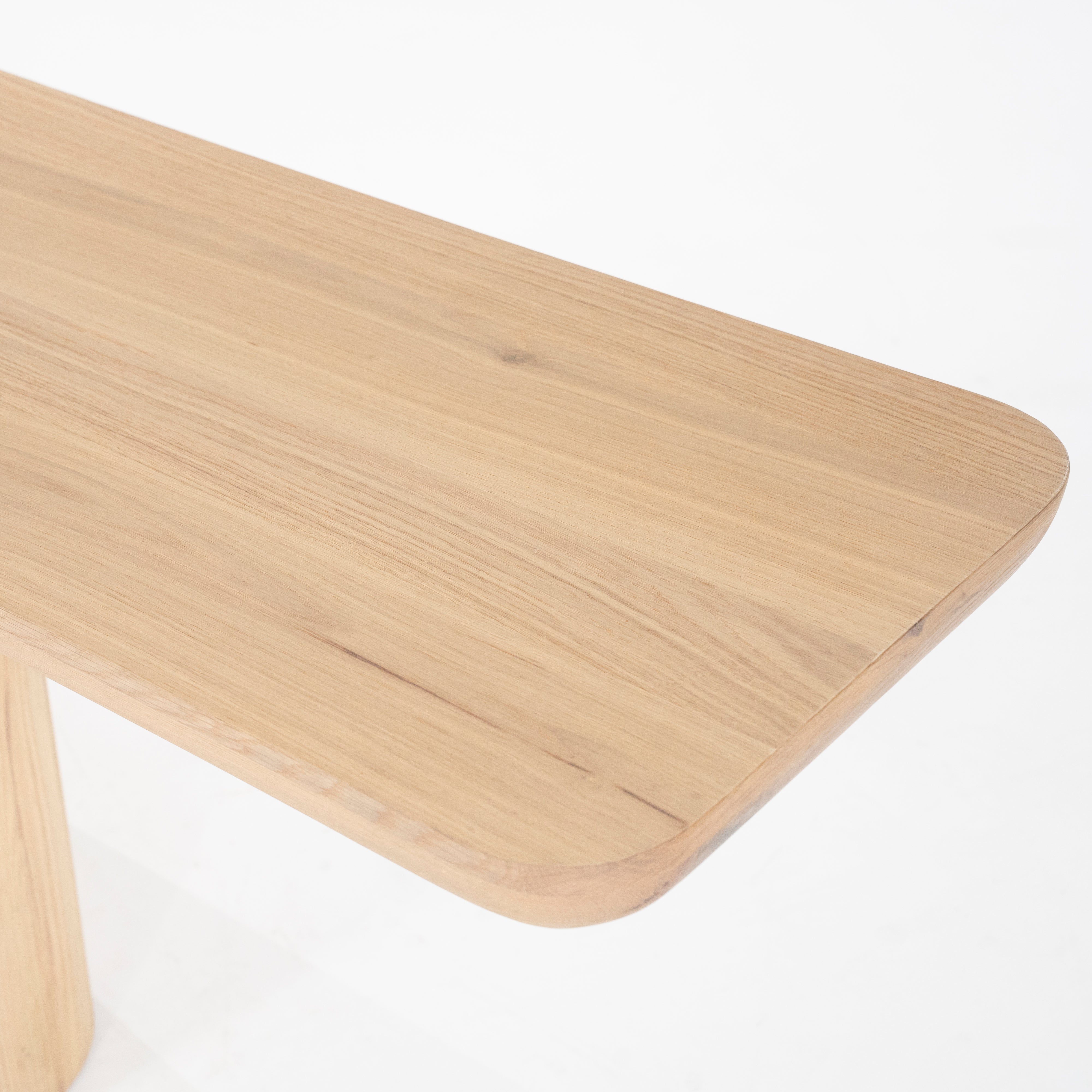 Konzola LEON dubové drevo