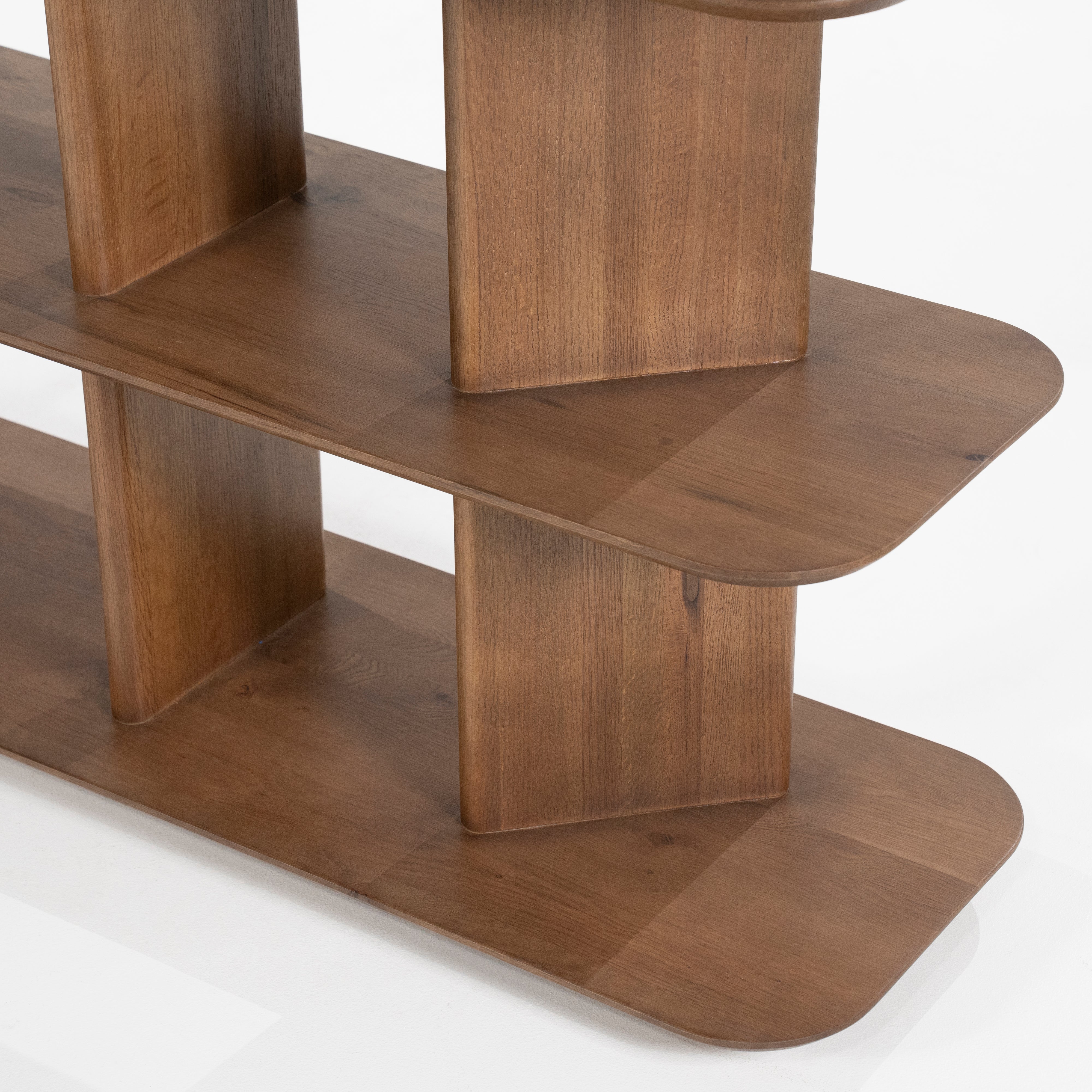 Nízky regál TY tmavé dubové drevo