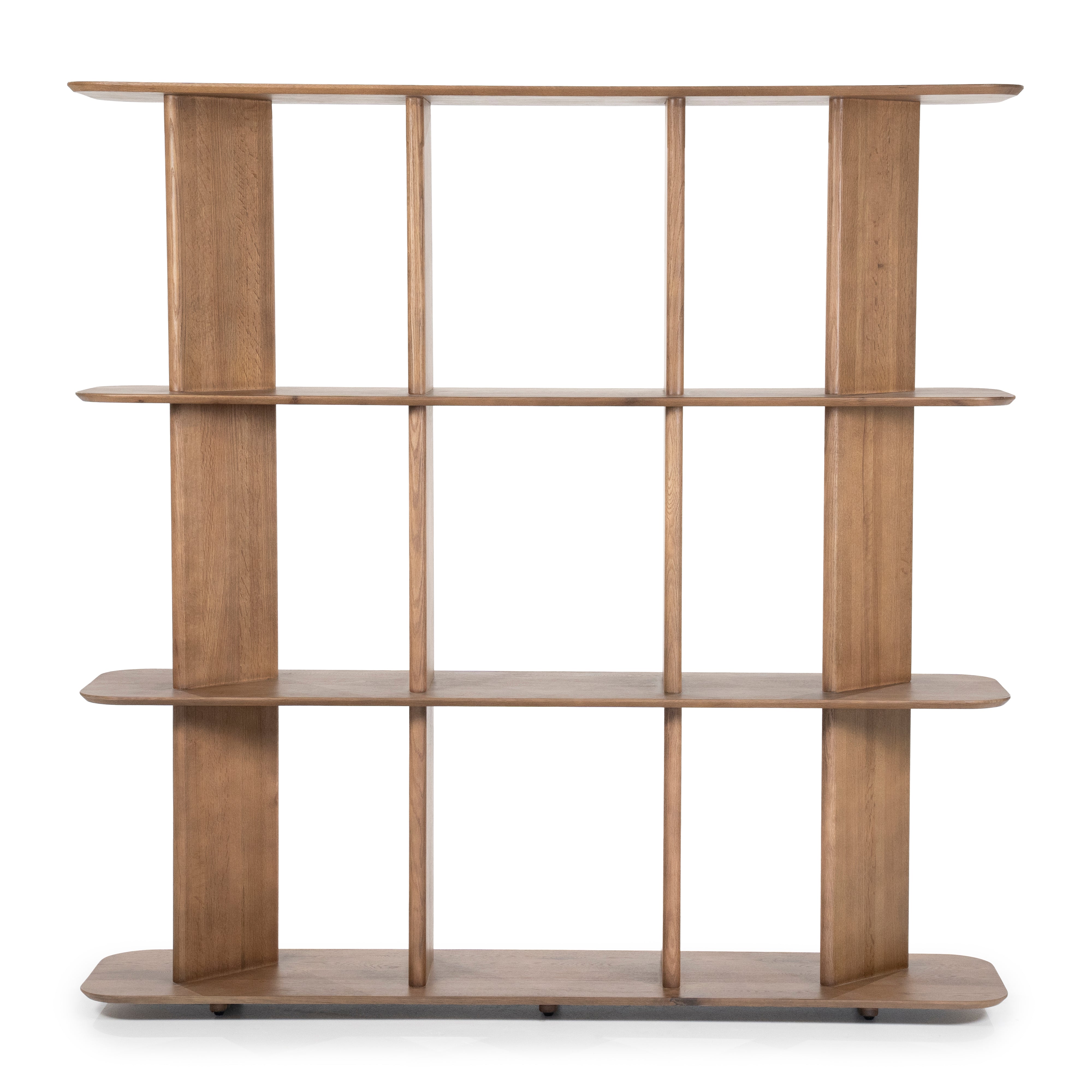 Regál TY tmavé dubové drevo