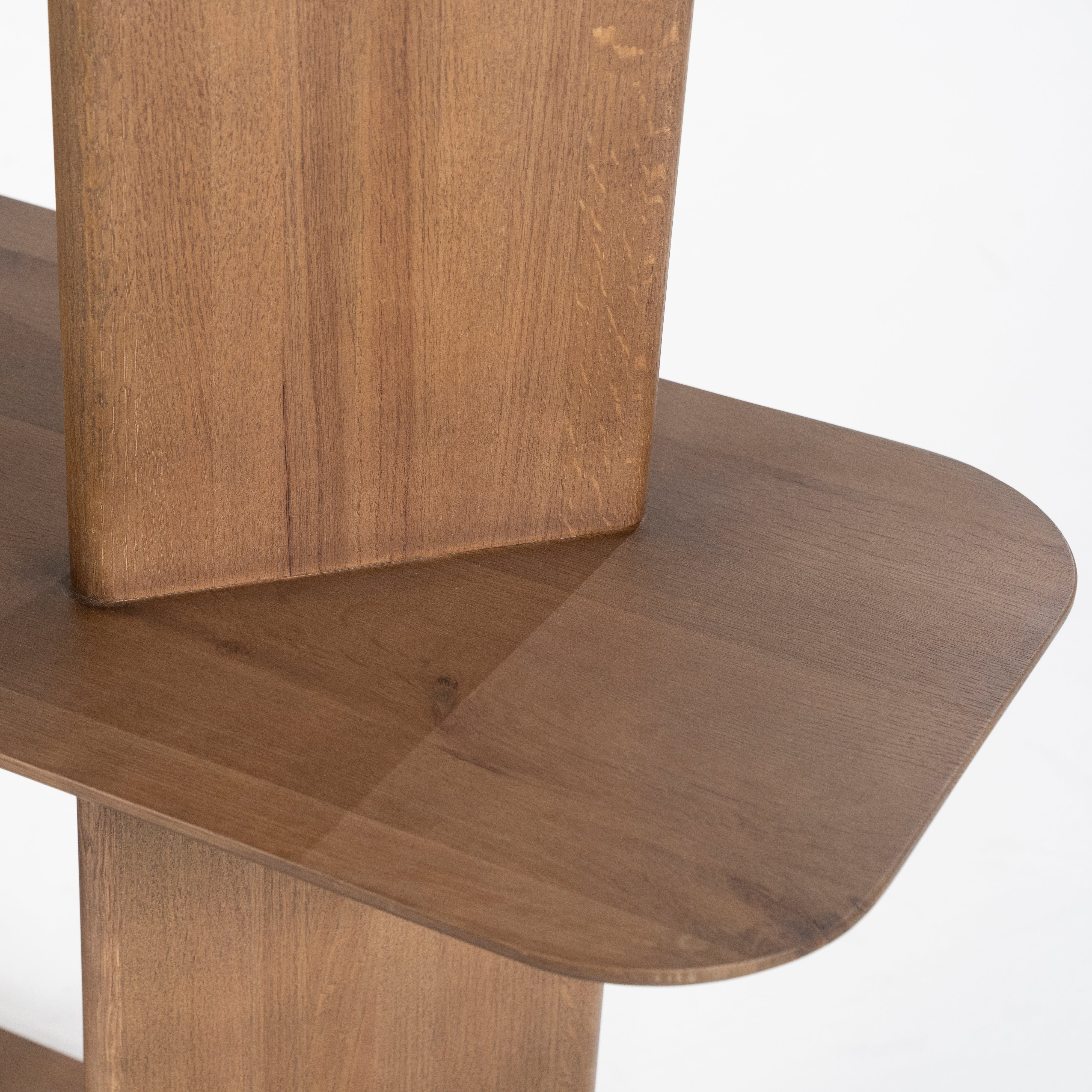 Regál TY tmavé dubové drevo