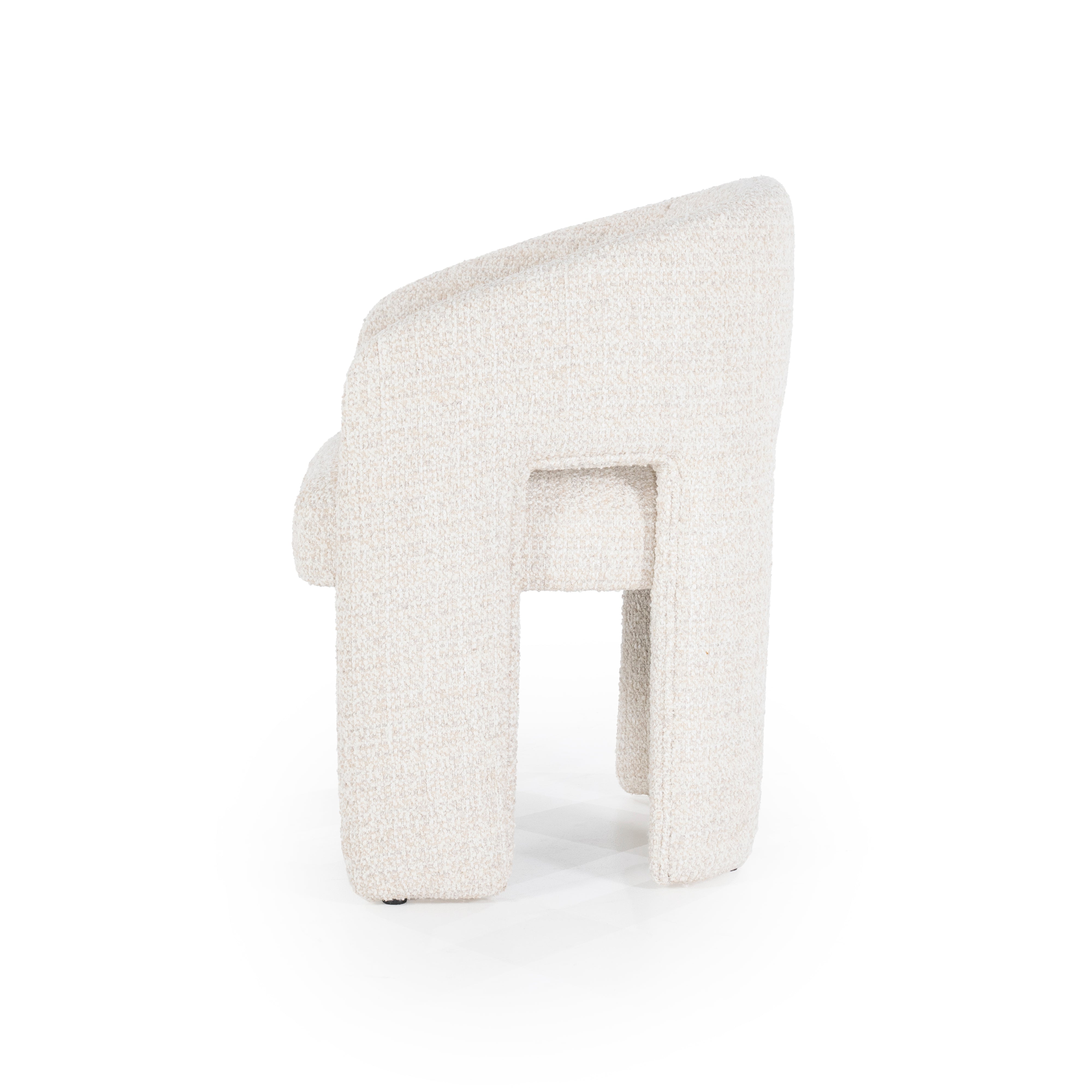 Kreslo s podrúčkami HAMILTON svetlo béžové