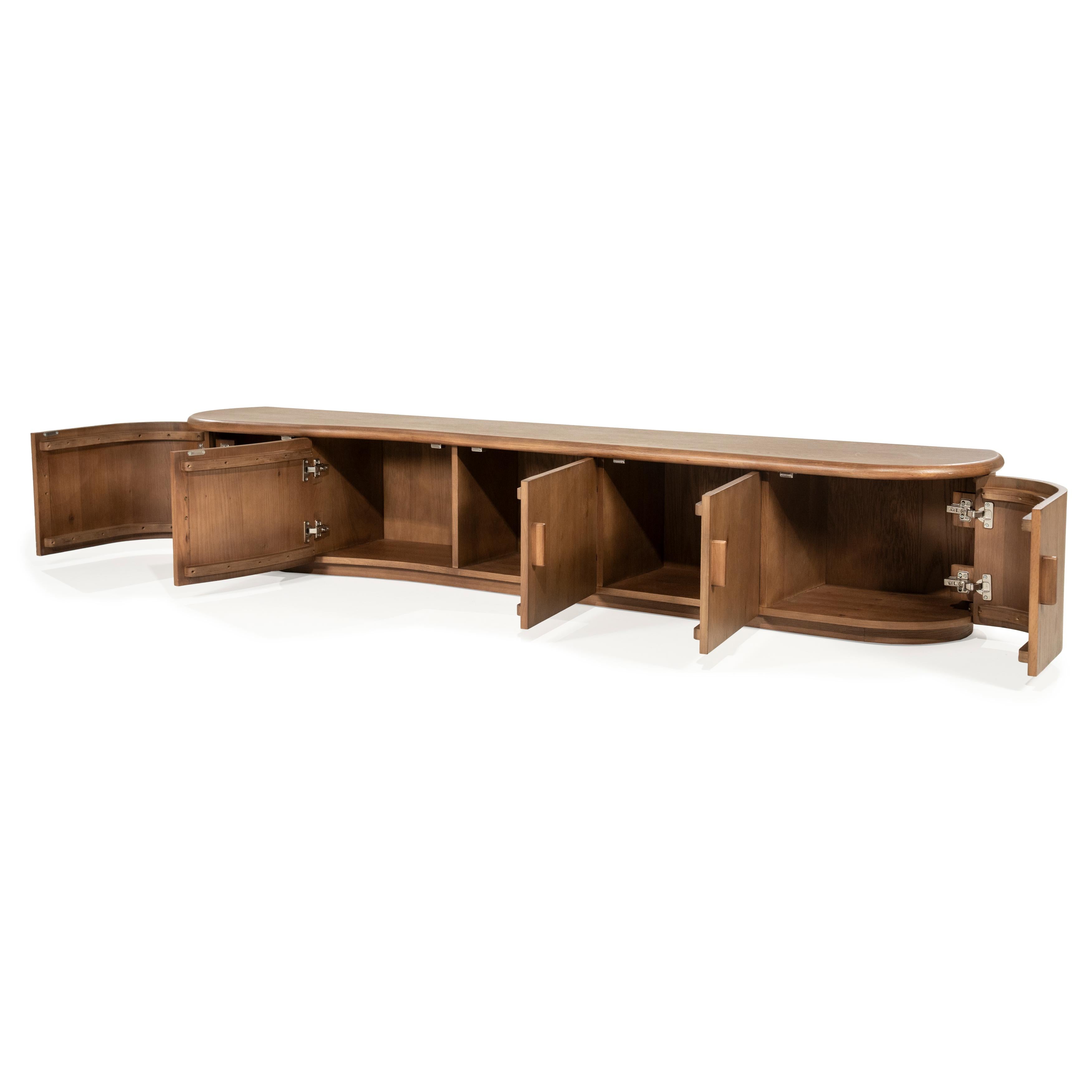 JOSH TV Cabinet dark oak wood