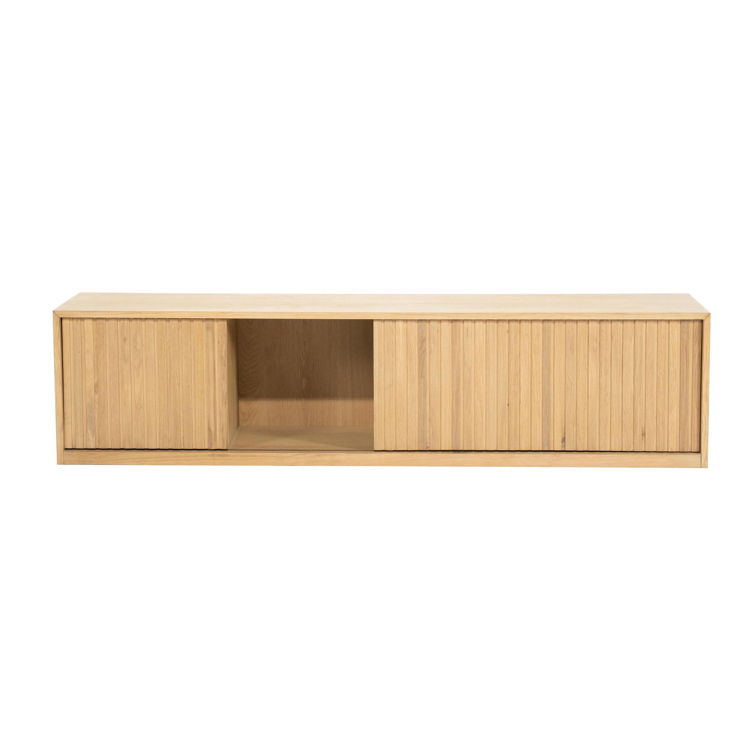 MILO RTV Cabinet Oak Wood