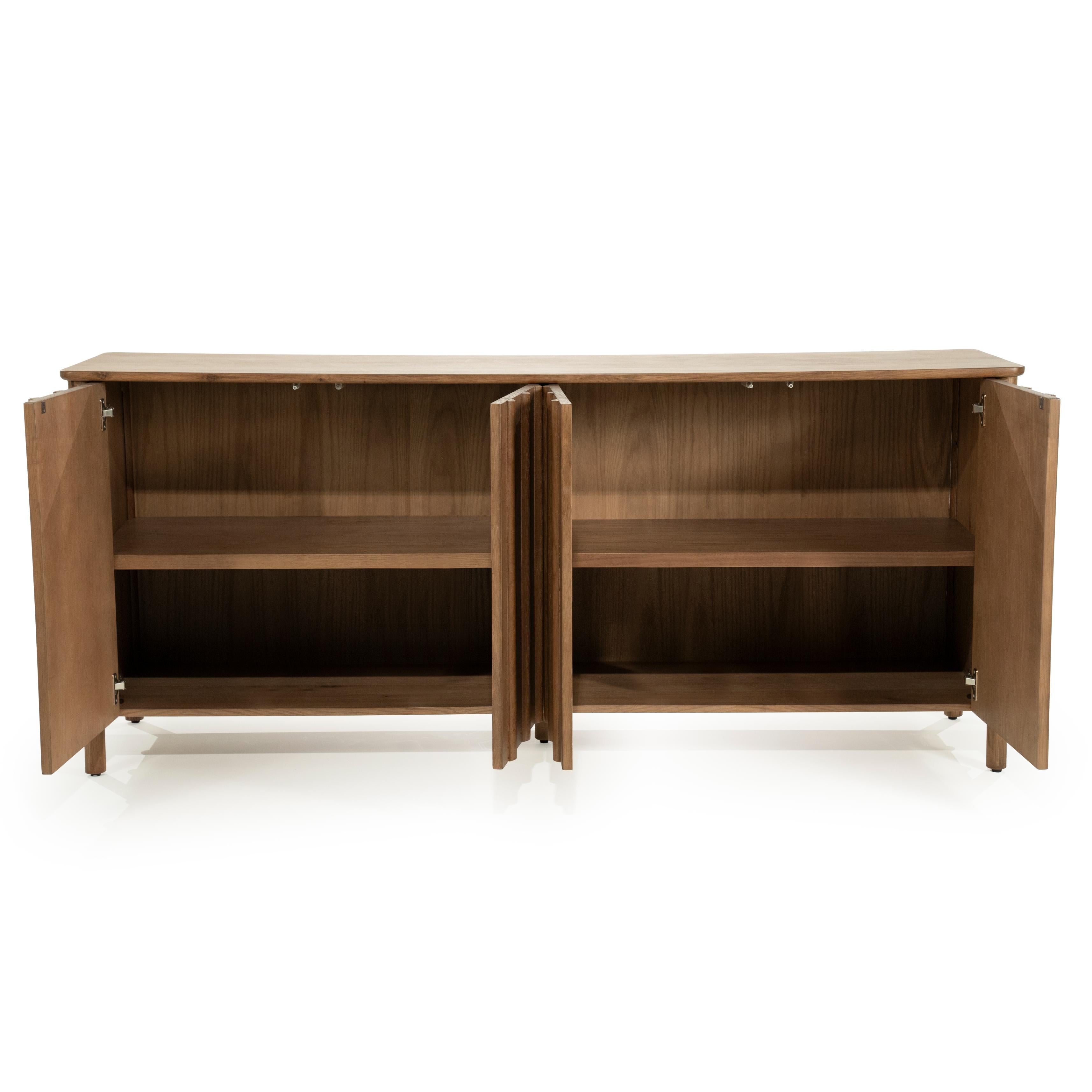 JAKE Chest of Drawers Dark Oak Wood