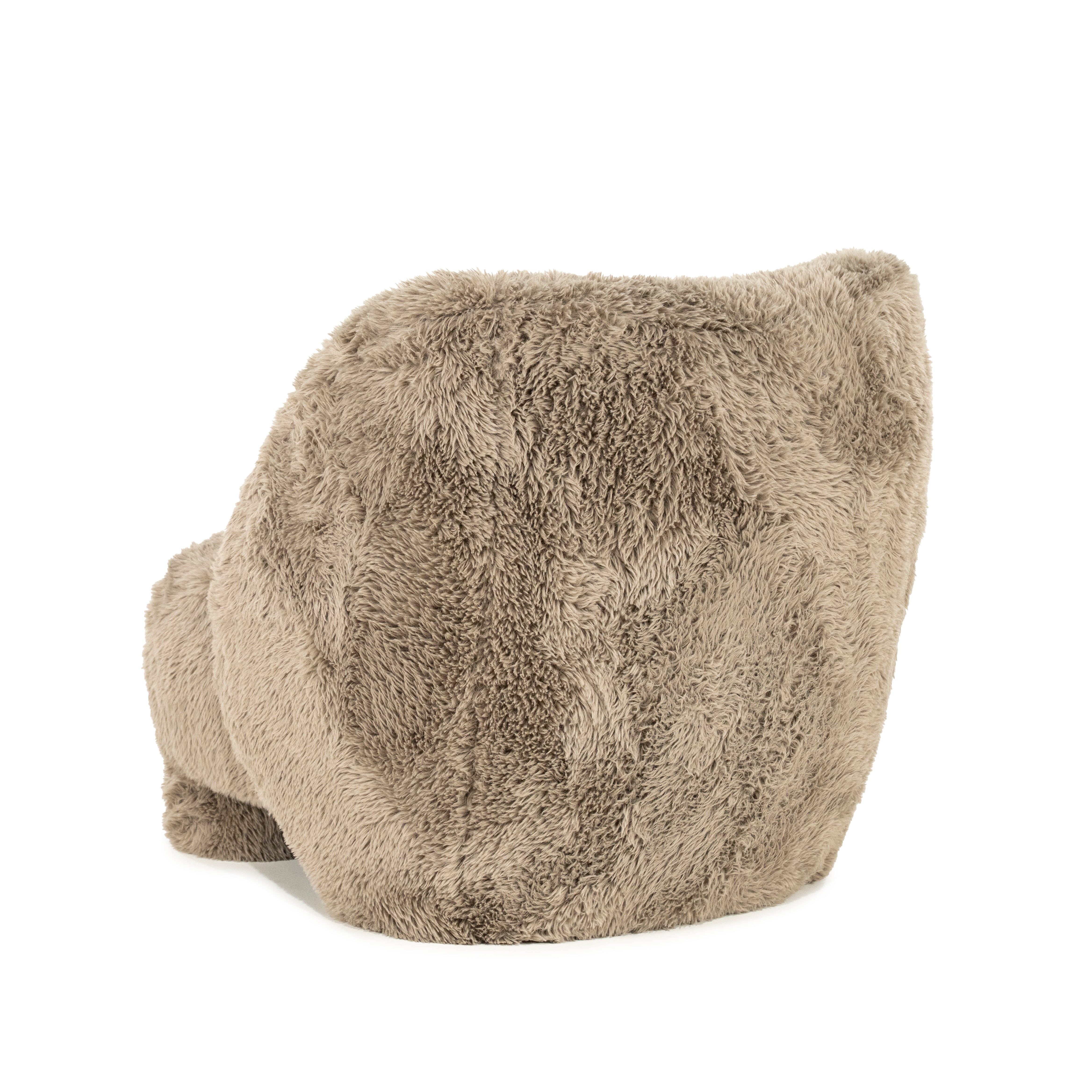 Fotel SAMSON kožušinový taupe