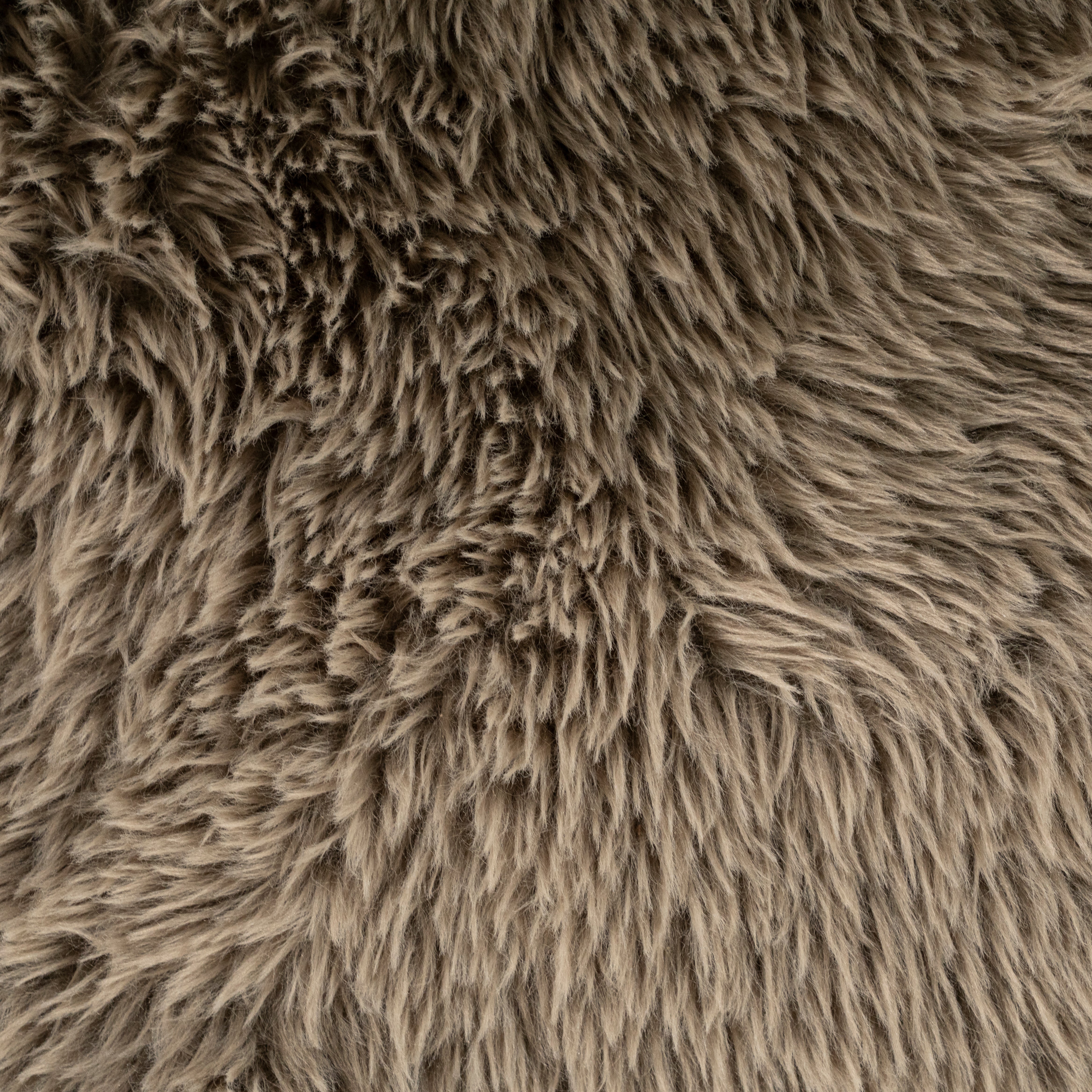 Fotel SAMSON kožušinový taupe