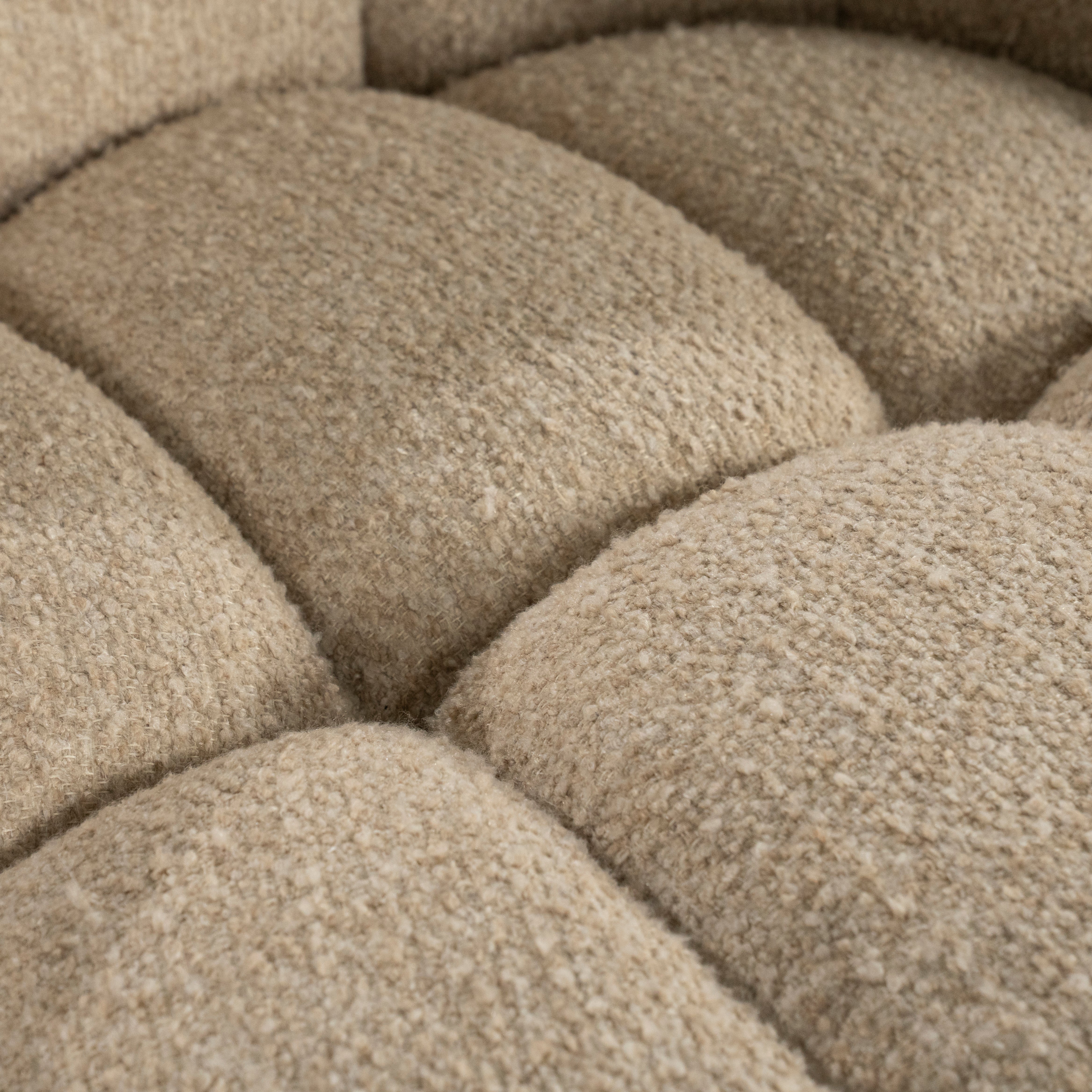 TINA Beige Swivel Armchair