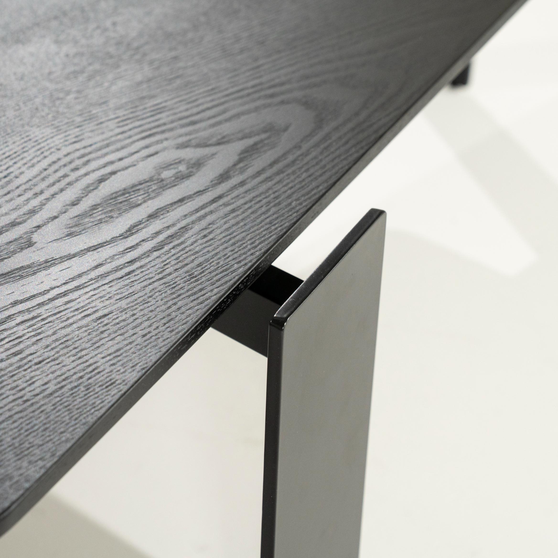 ROBERT black ash veneer coffee table