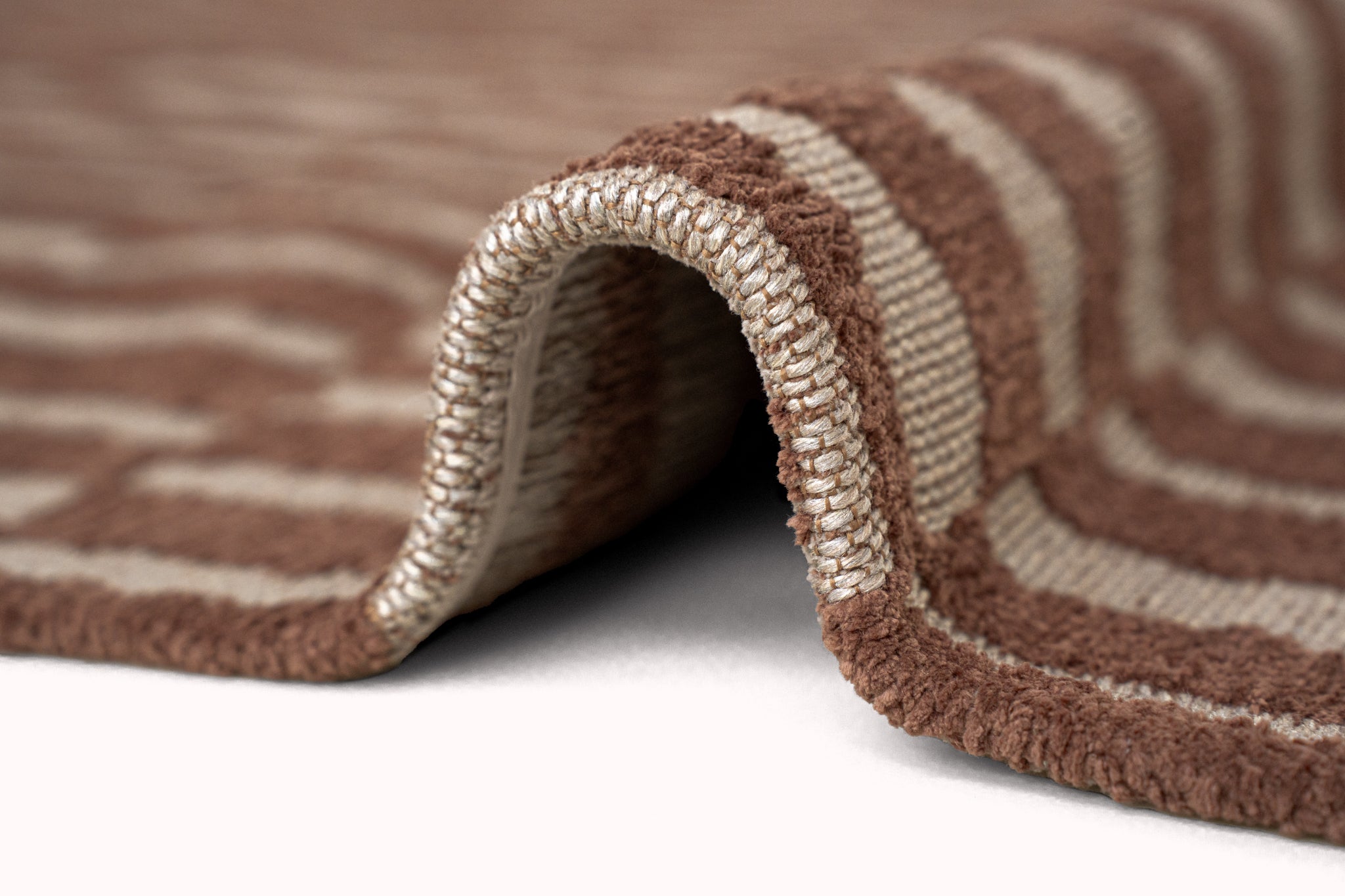 BERBER KSAR rug brown-beige