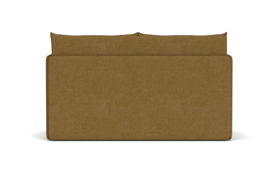 Sofa with sleeping function 2-seater OFFSET mustard