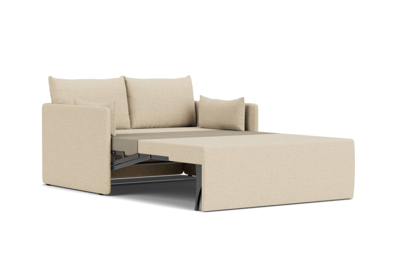 Sofa with sleeping function 2-seater 0FFSET light beige