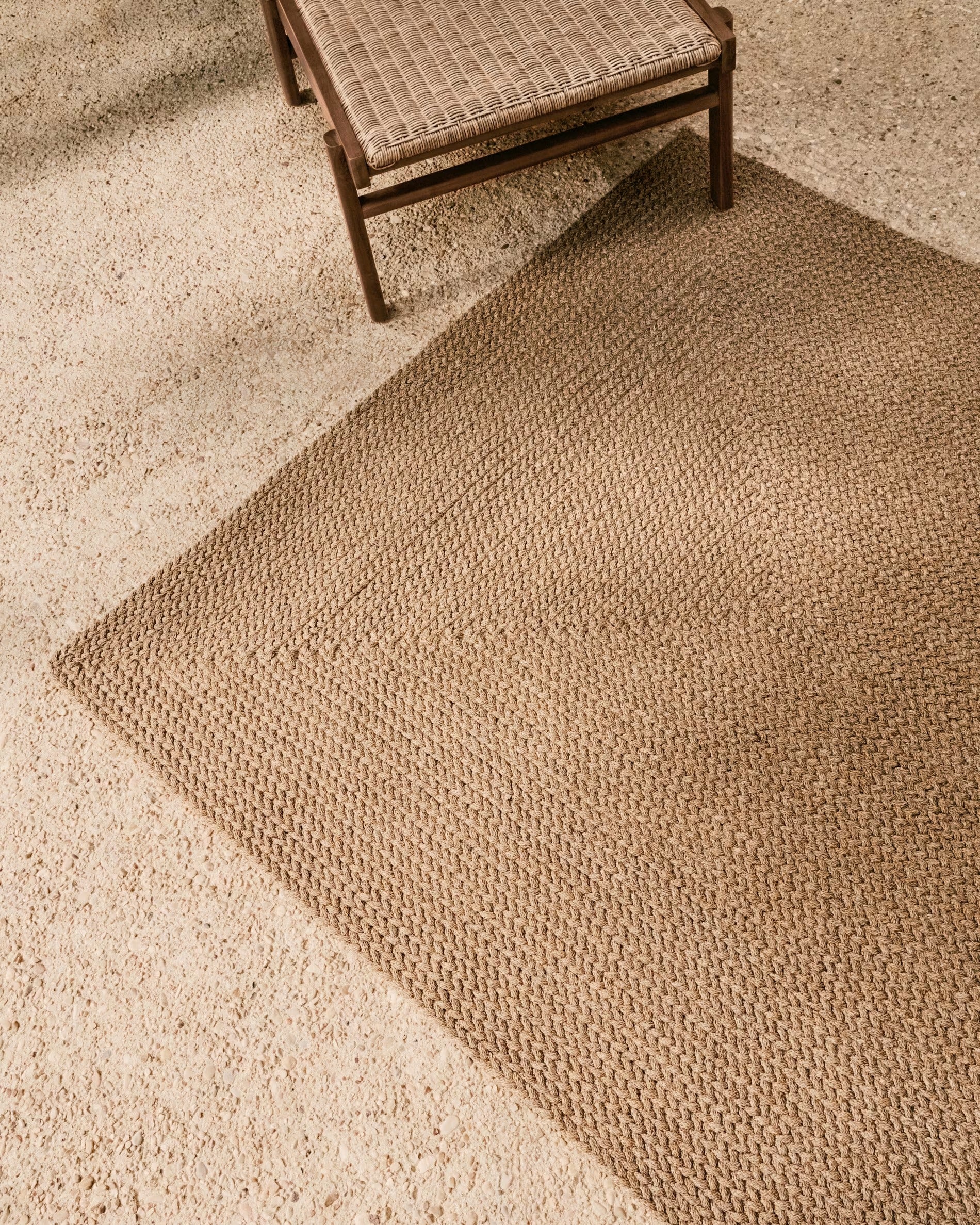 External rug Despas beige