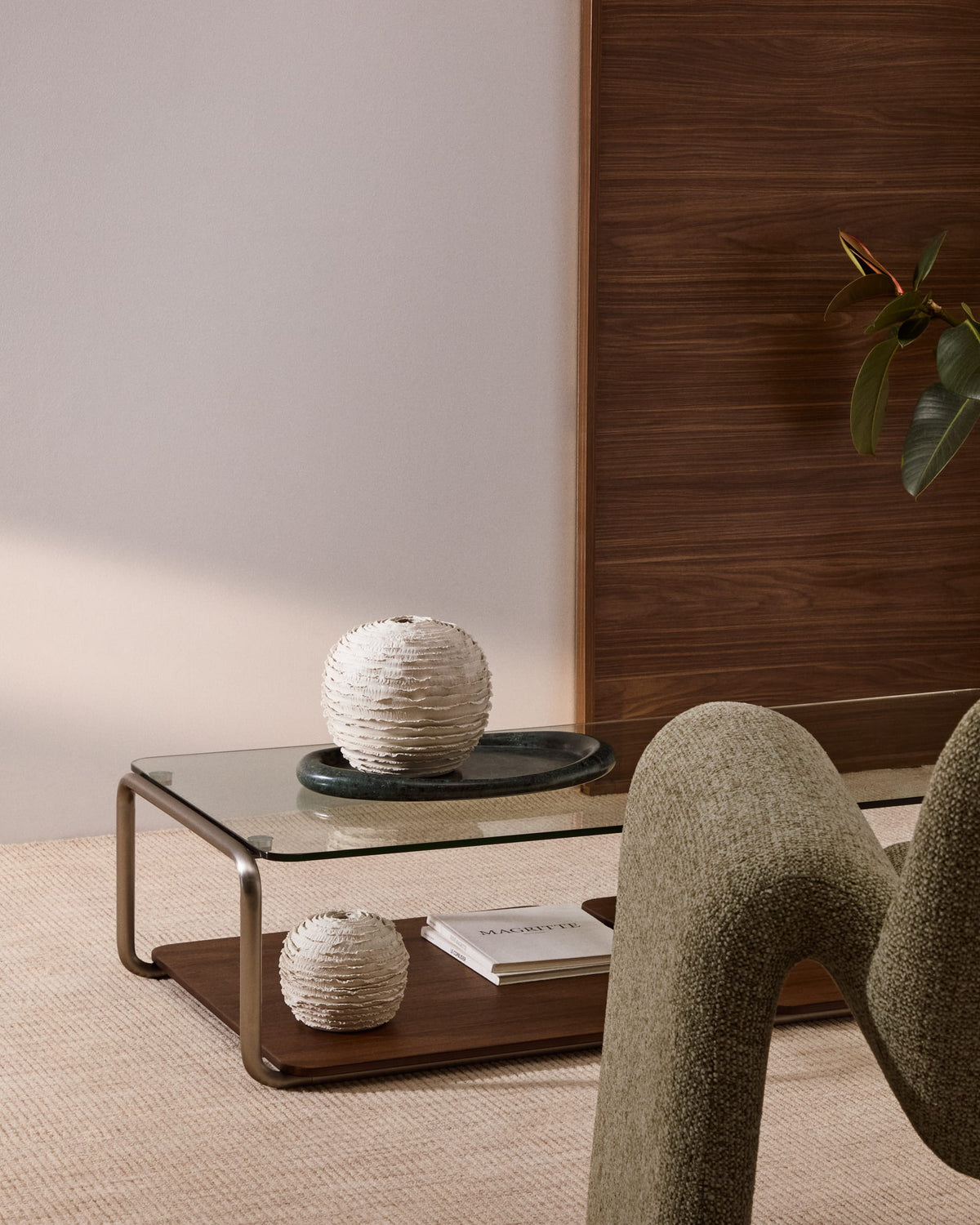 Wazon EVANIA beżowy ceramiczny – ujęcie 8