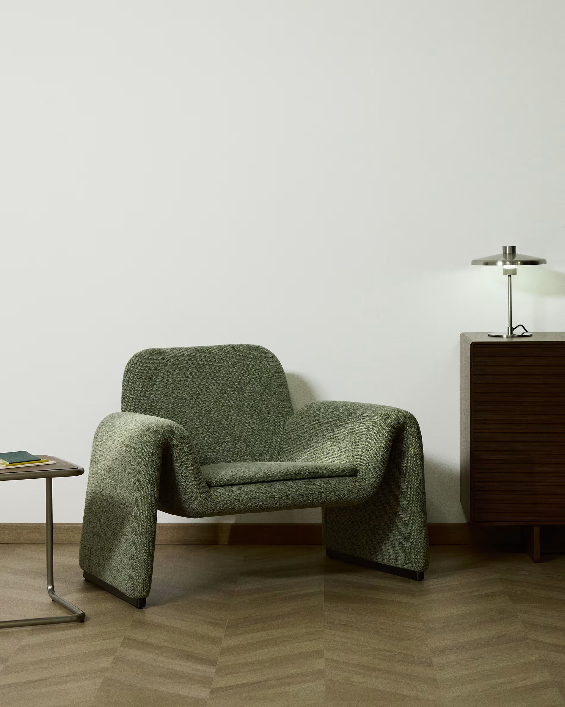 MELVIA green armchair