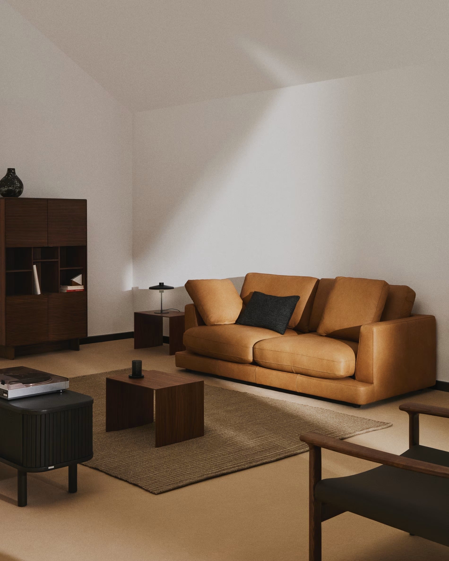 Pohovka 3-miestna GALA prírodná koža