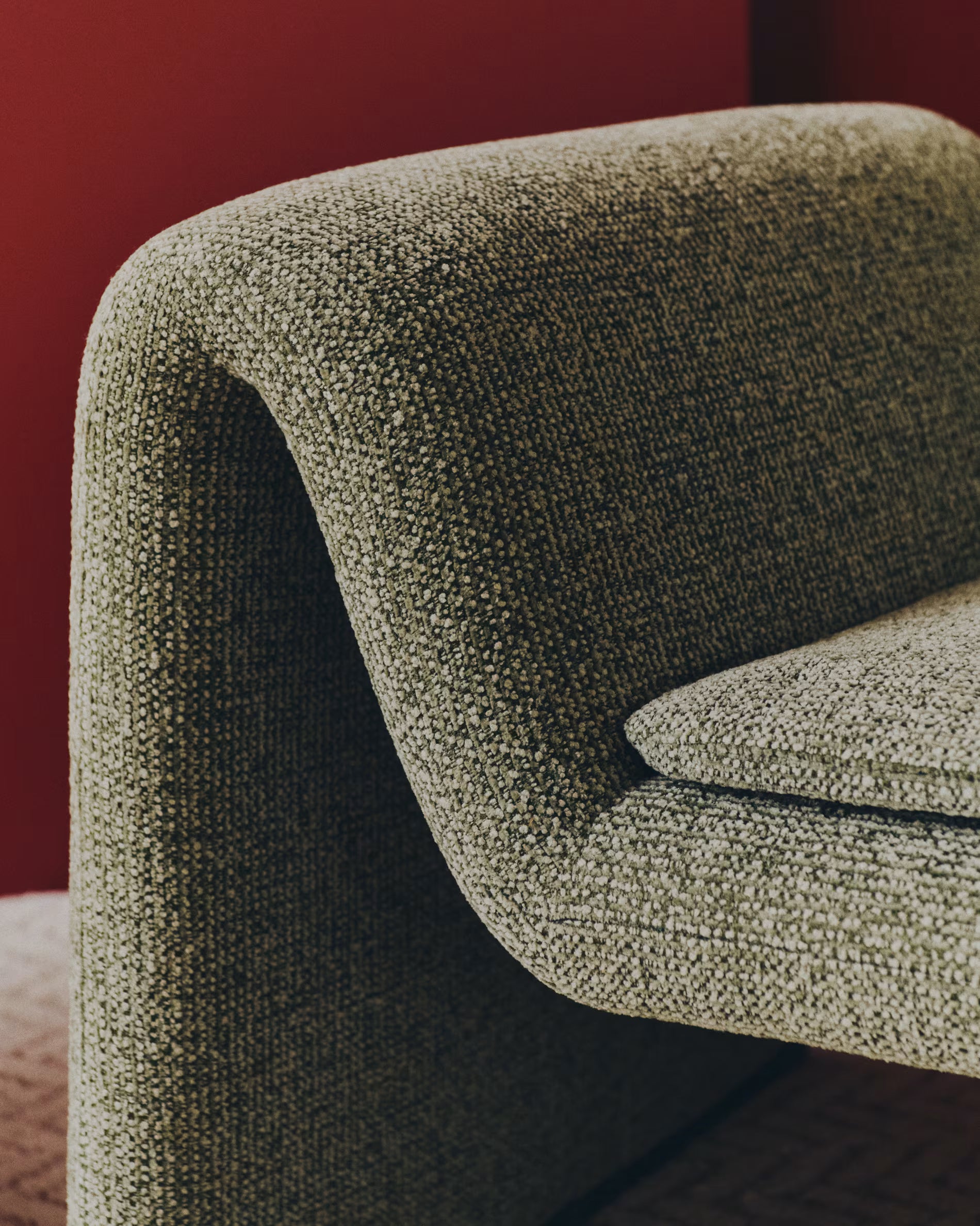 MELVIA green armchair