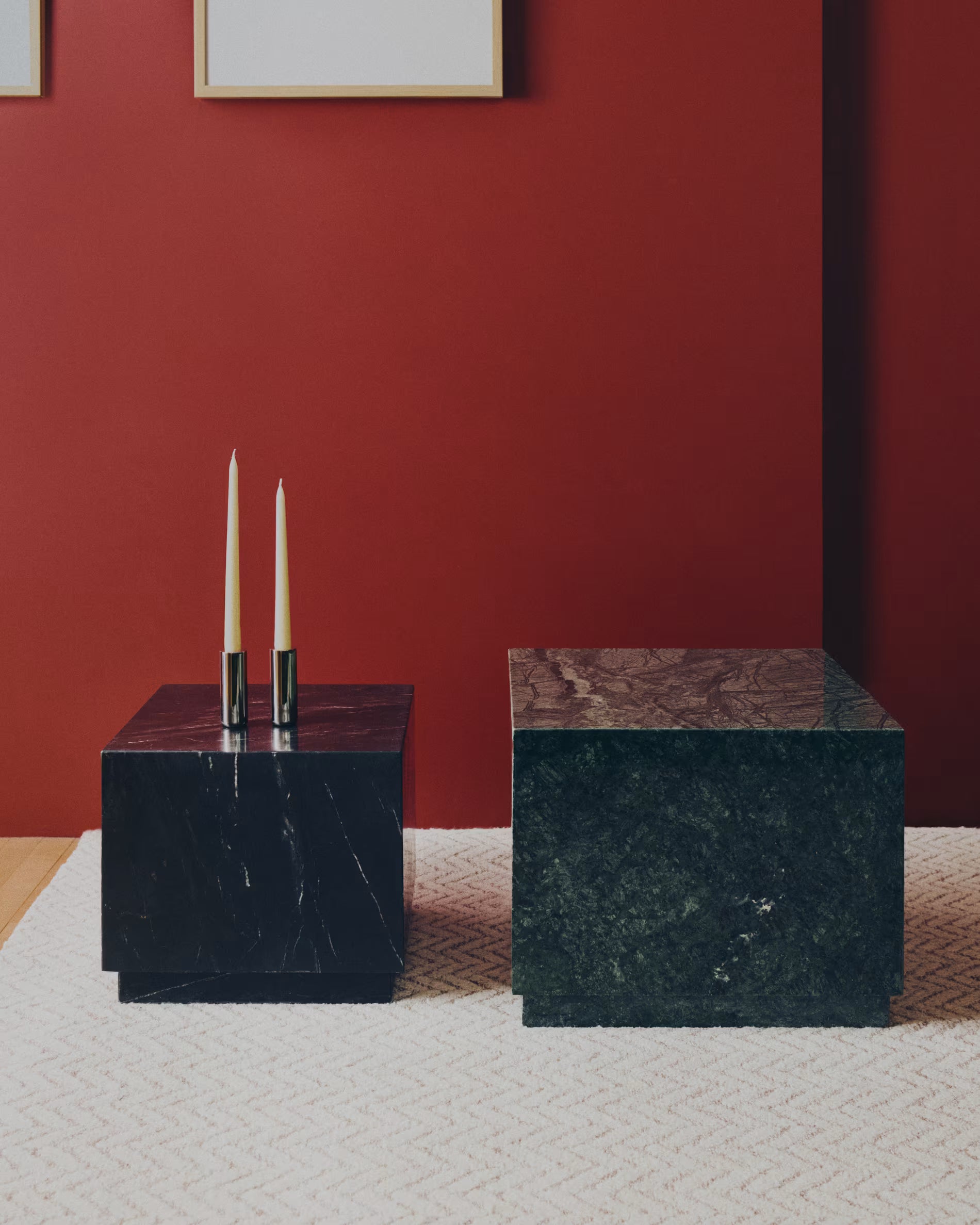 SOREIN Side Table Black Marble